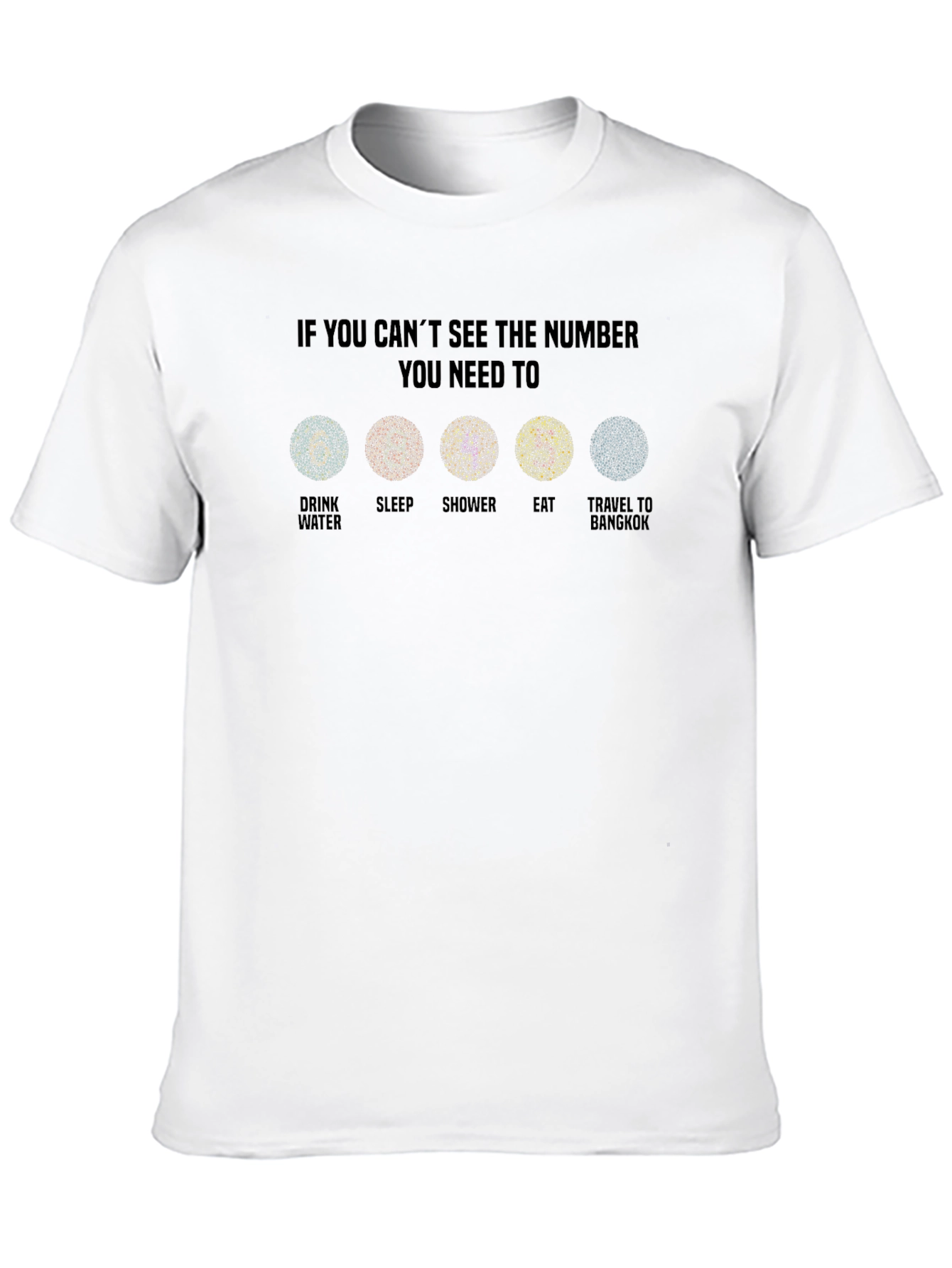 Color Blindness Test T-Shirt