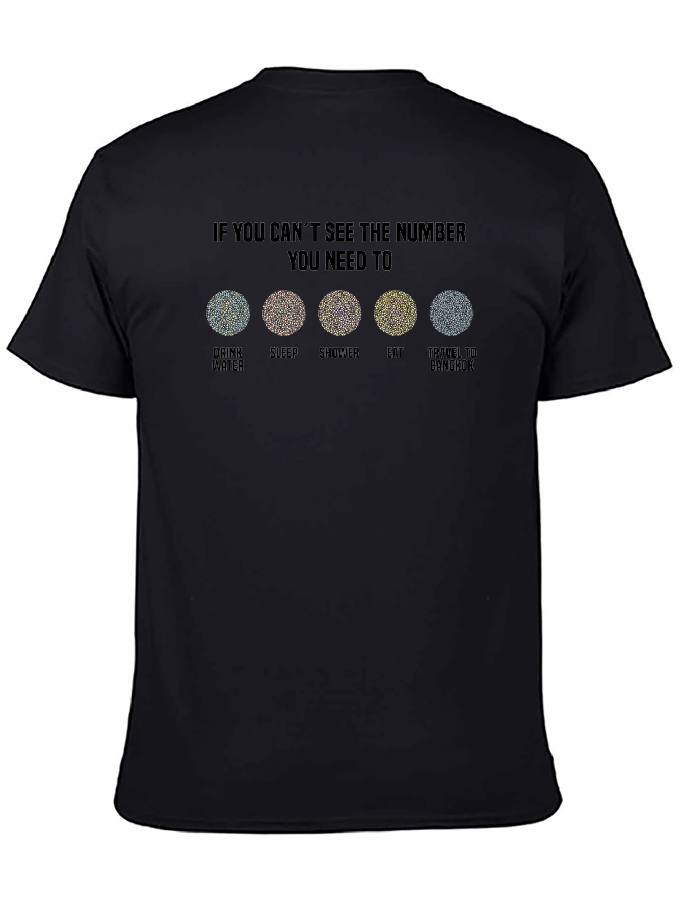 Color Blindness Test T-Shirt