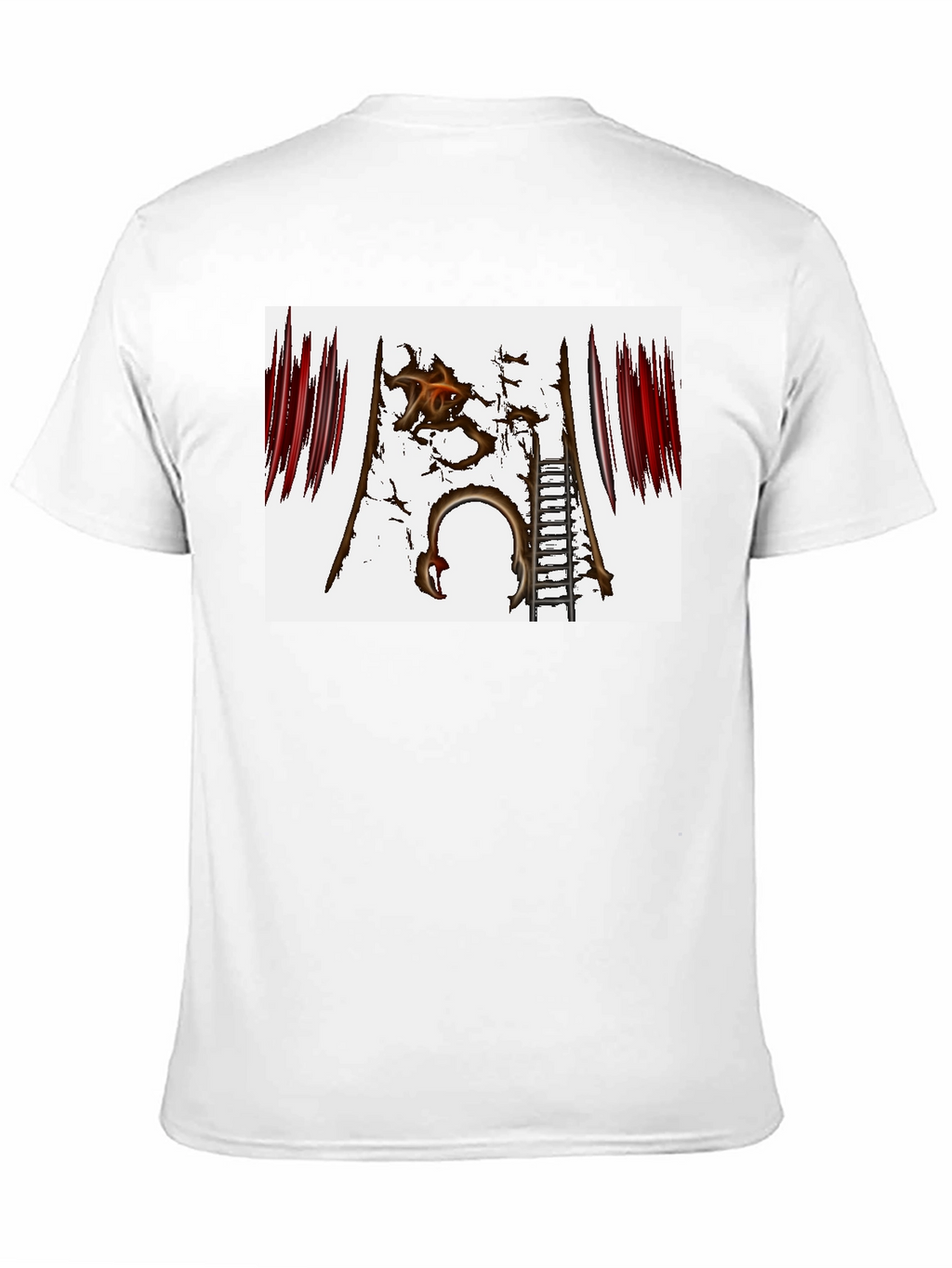 Distressed Gate Graphic Tee