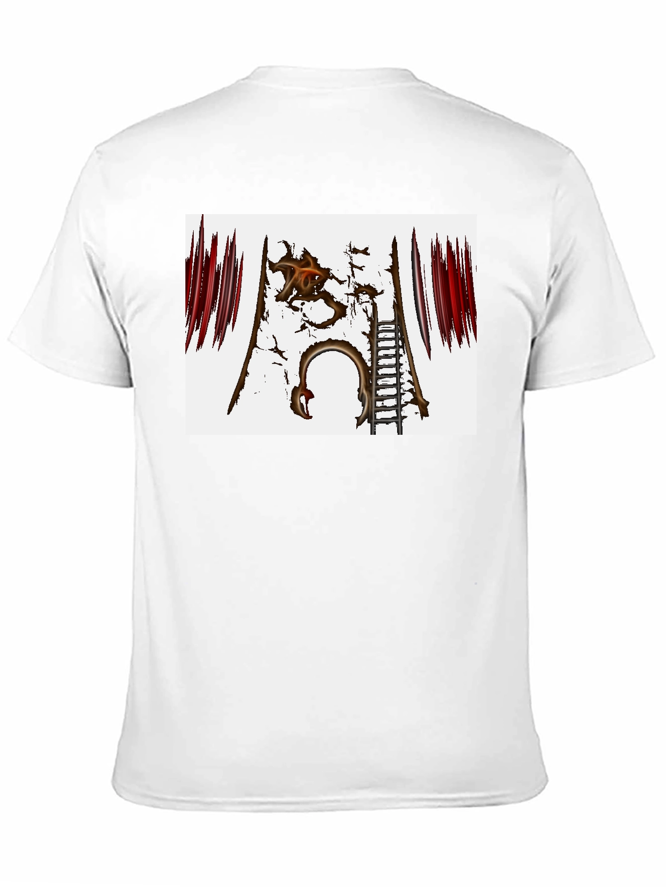 Distressed Gate Graphic Tee