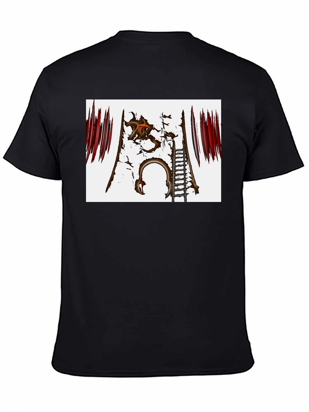 Distressed Gate Graphic Tee