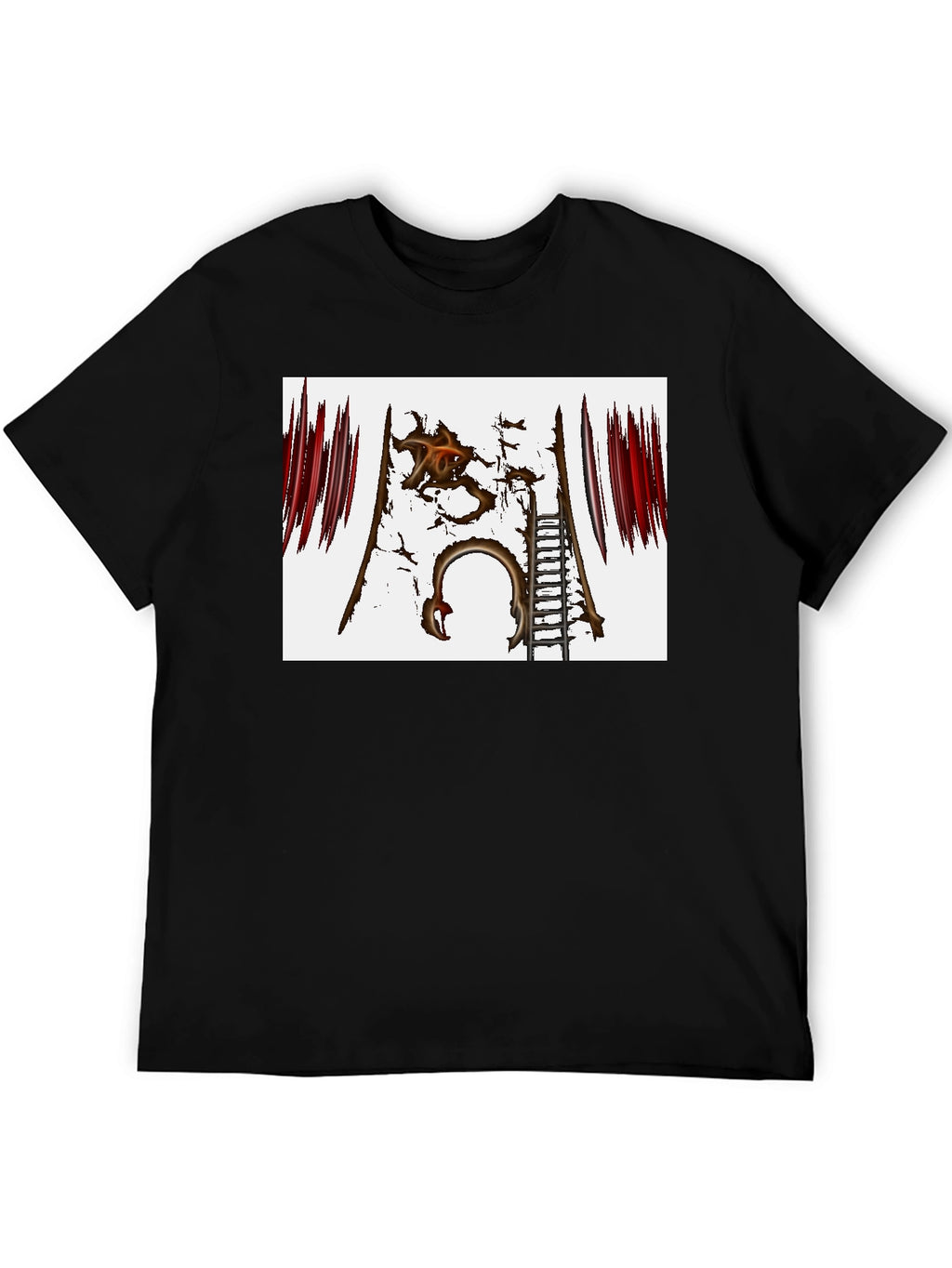 Distressed Gate Graphic Tee