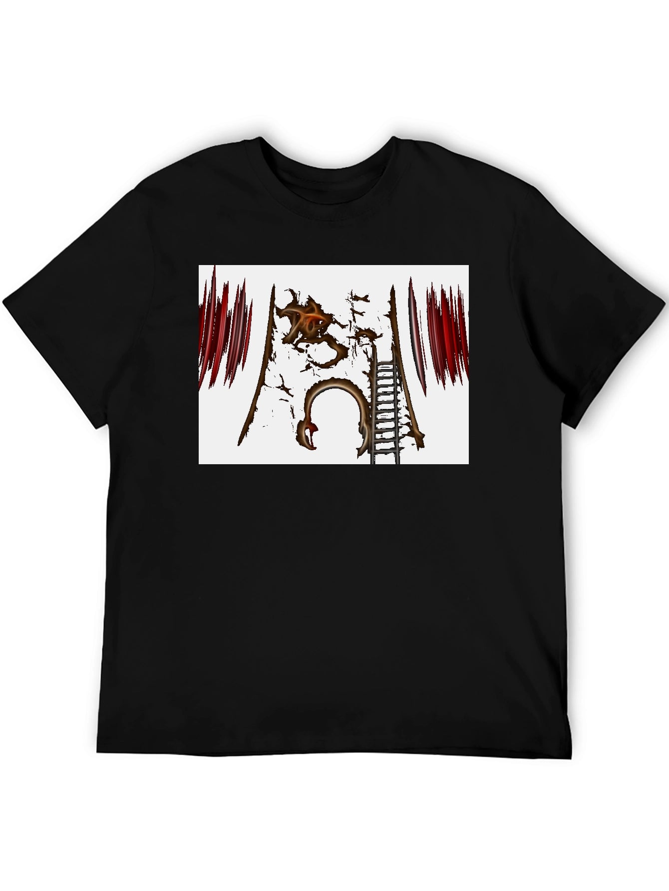 Distressed Gate Graphic Tee