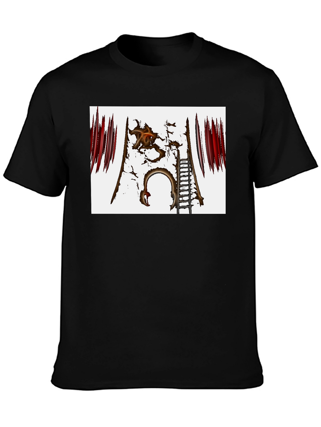 Distressed Gate Graphic Tee