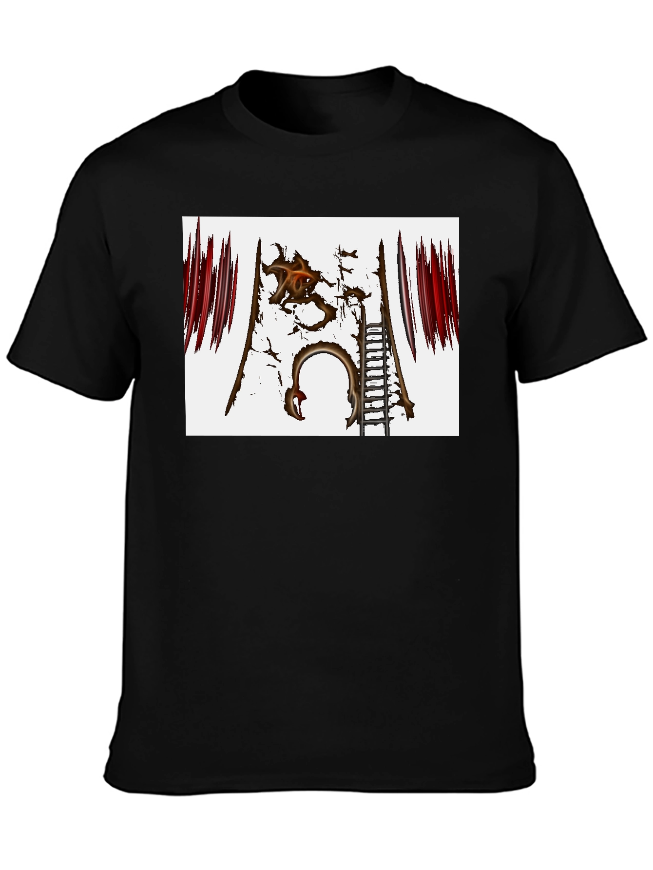 Distressed Gate Graphic Tee