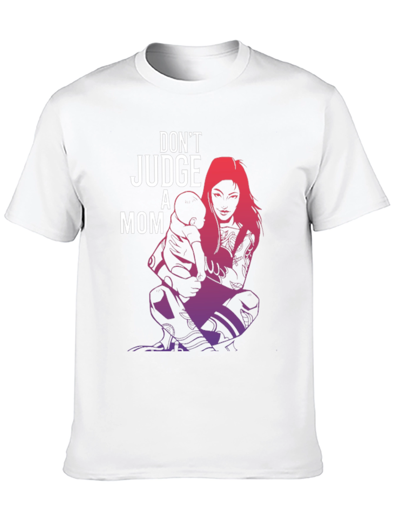 Dont Judge A Mom Graphic Tee