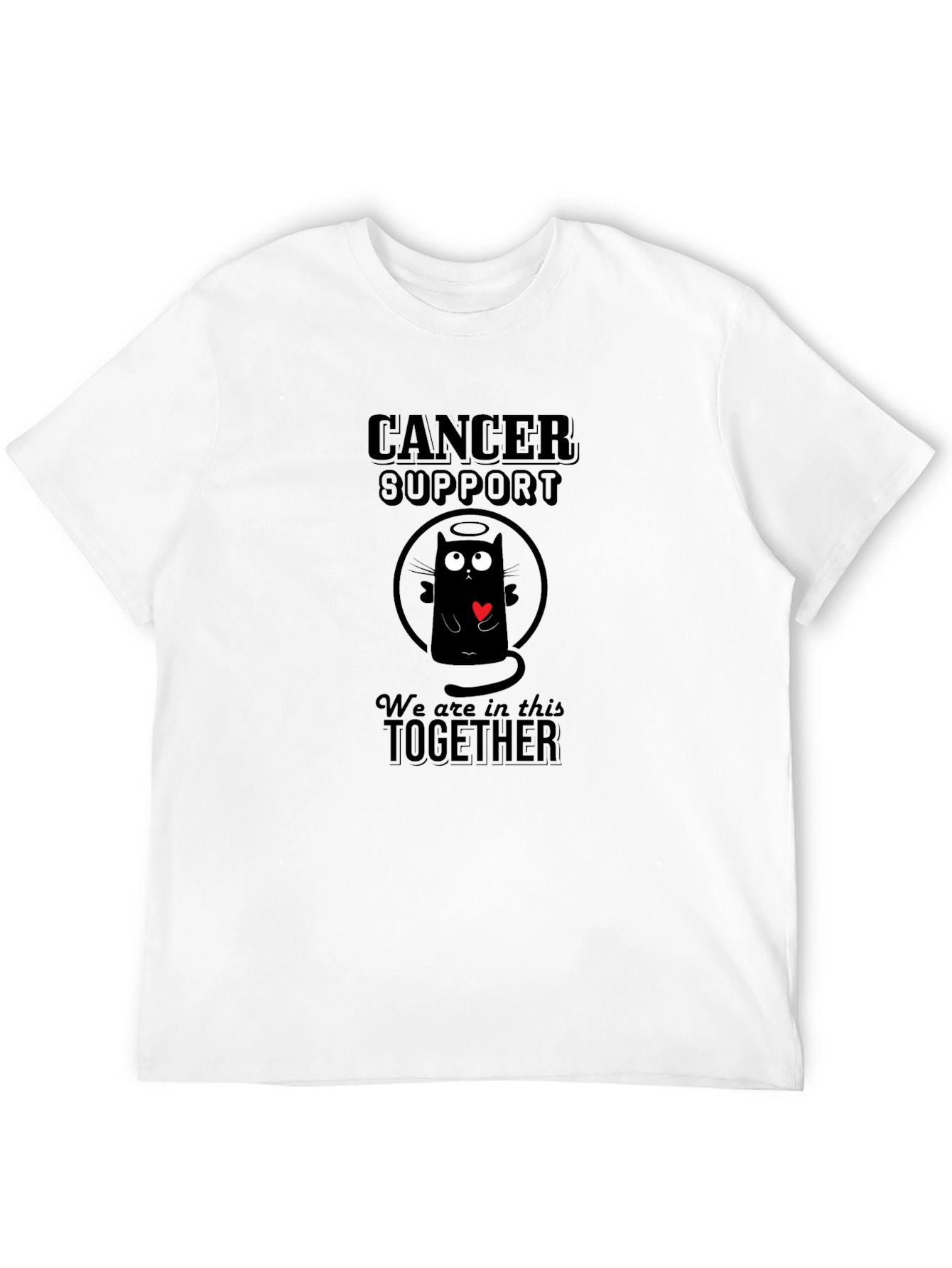 Cancer Support T-Shirt - We Are In This Together