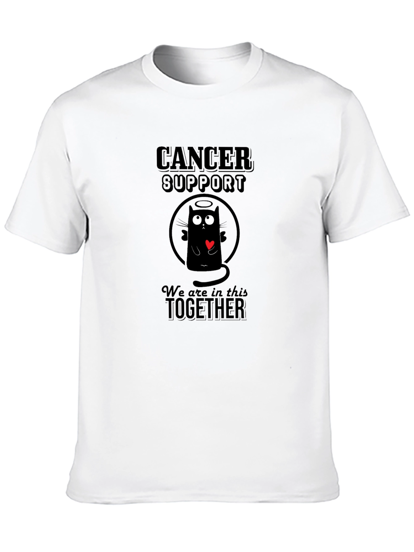 Cancer Support T-Shirt - We Are In This Together