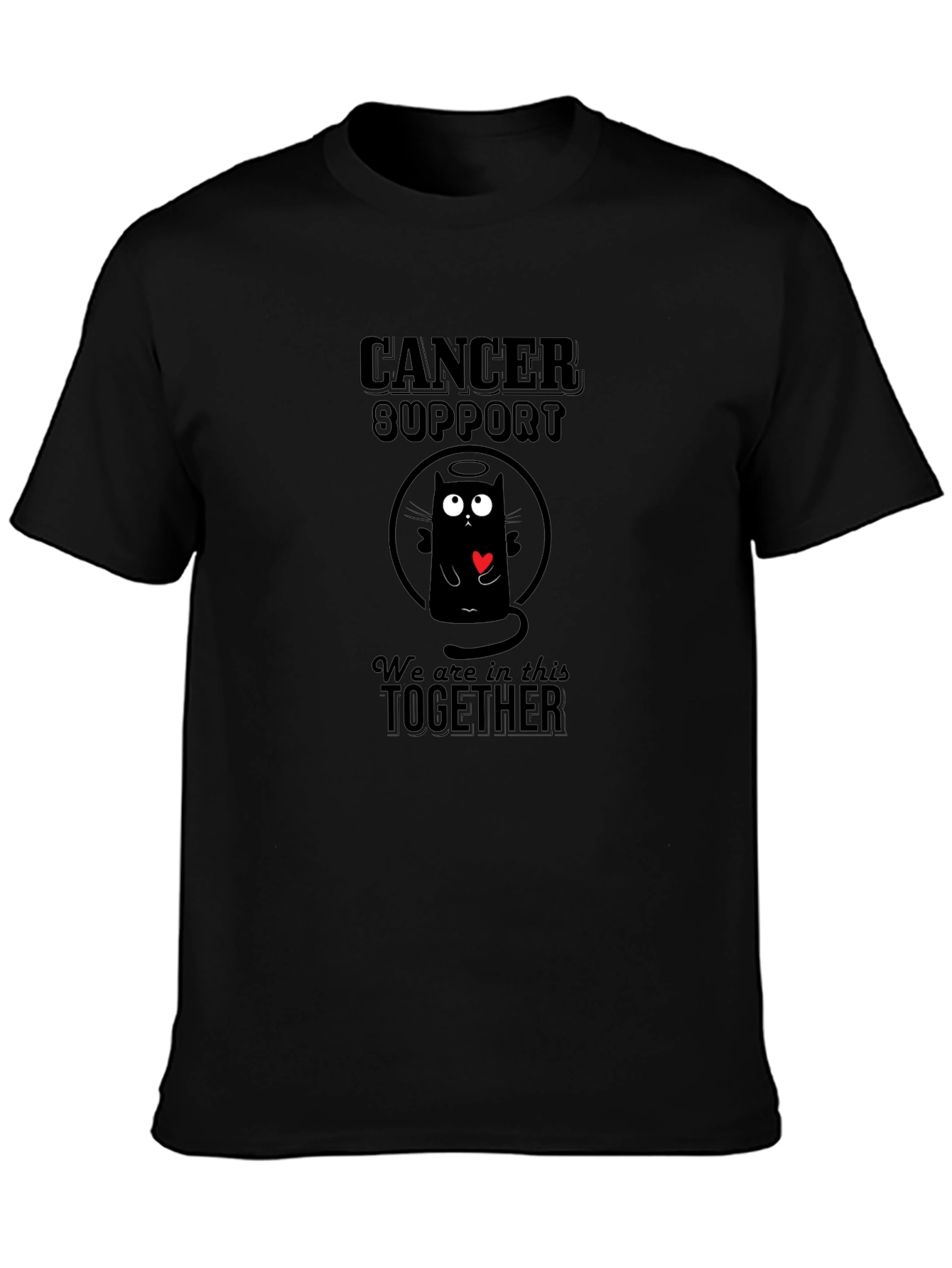 Cancer Support T-Shirt - We Are In This Together