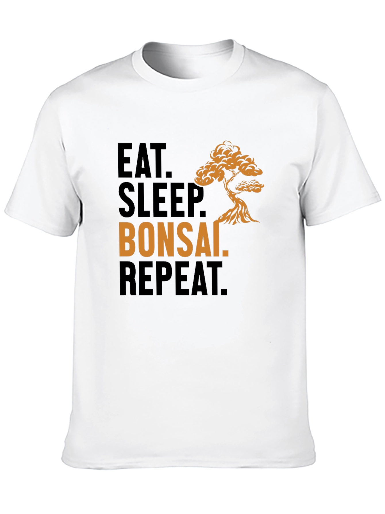 Eat Sleep Bonsai Repeat T-Shirt - Bonsai Lover Tee