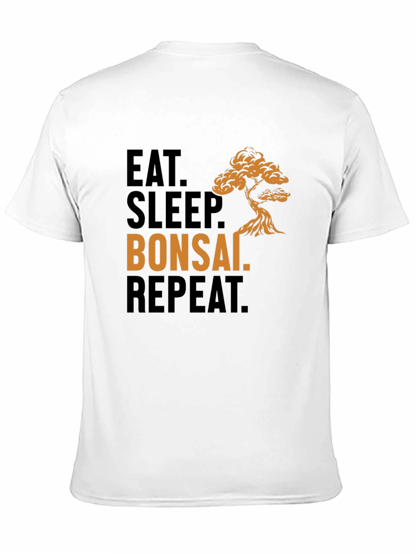 Eat Sleep Bonsai Repeat T-Shirt - Bonsai Lover Tee
