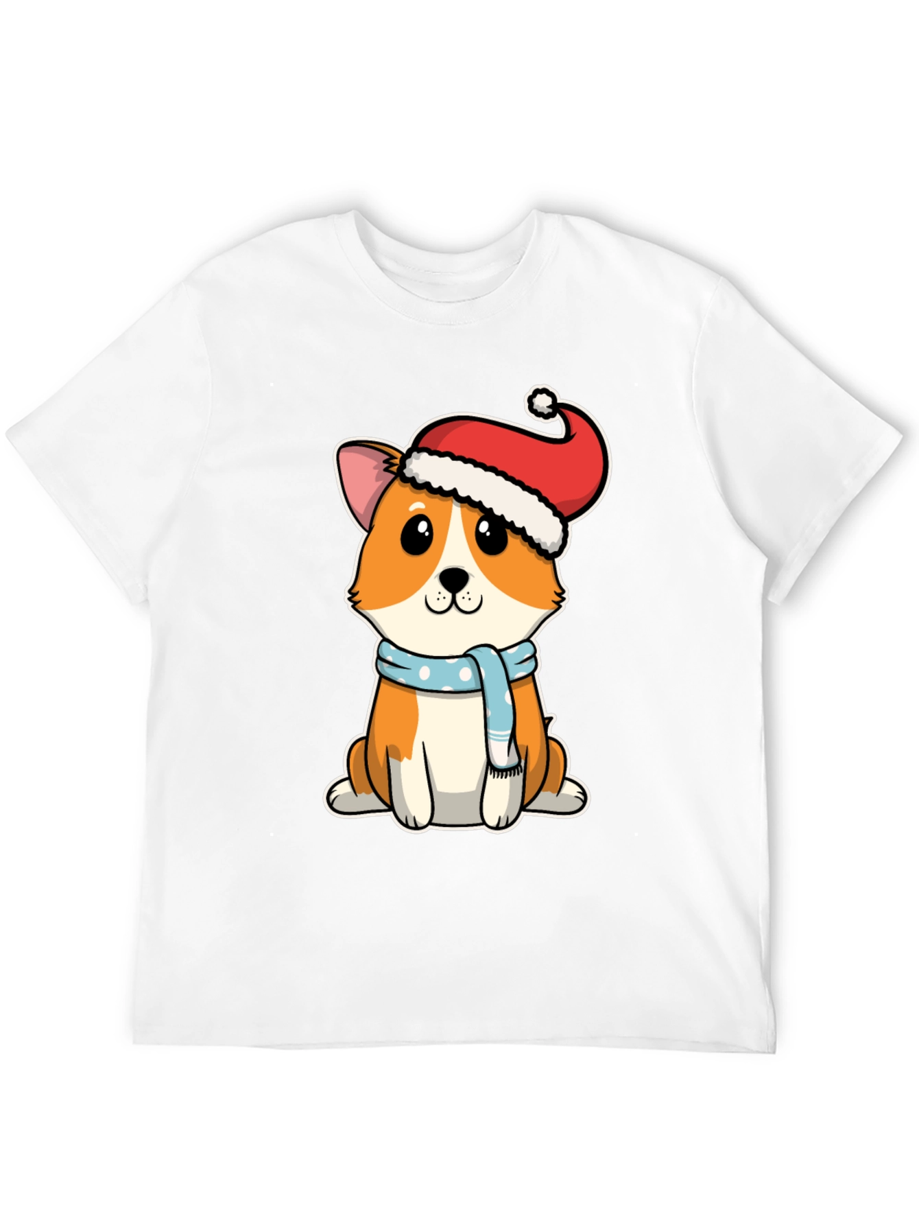 Corgi Christmas T-Shirt Cute Dog Holiday Tee