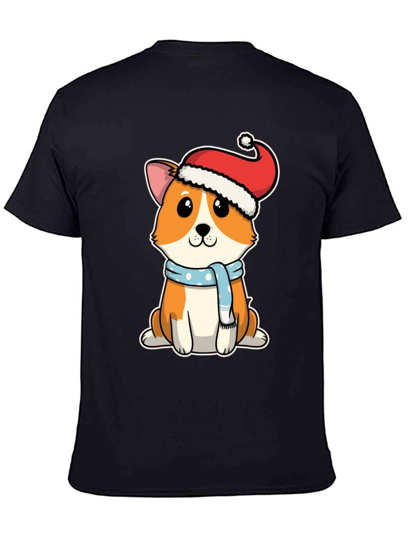Corgi Christmas T-Shirt Cute Dog Holiday Tee