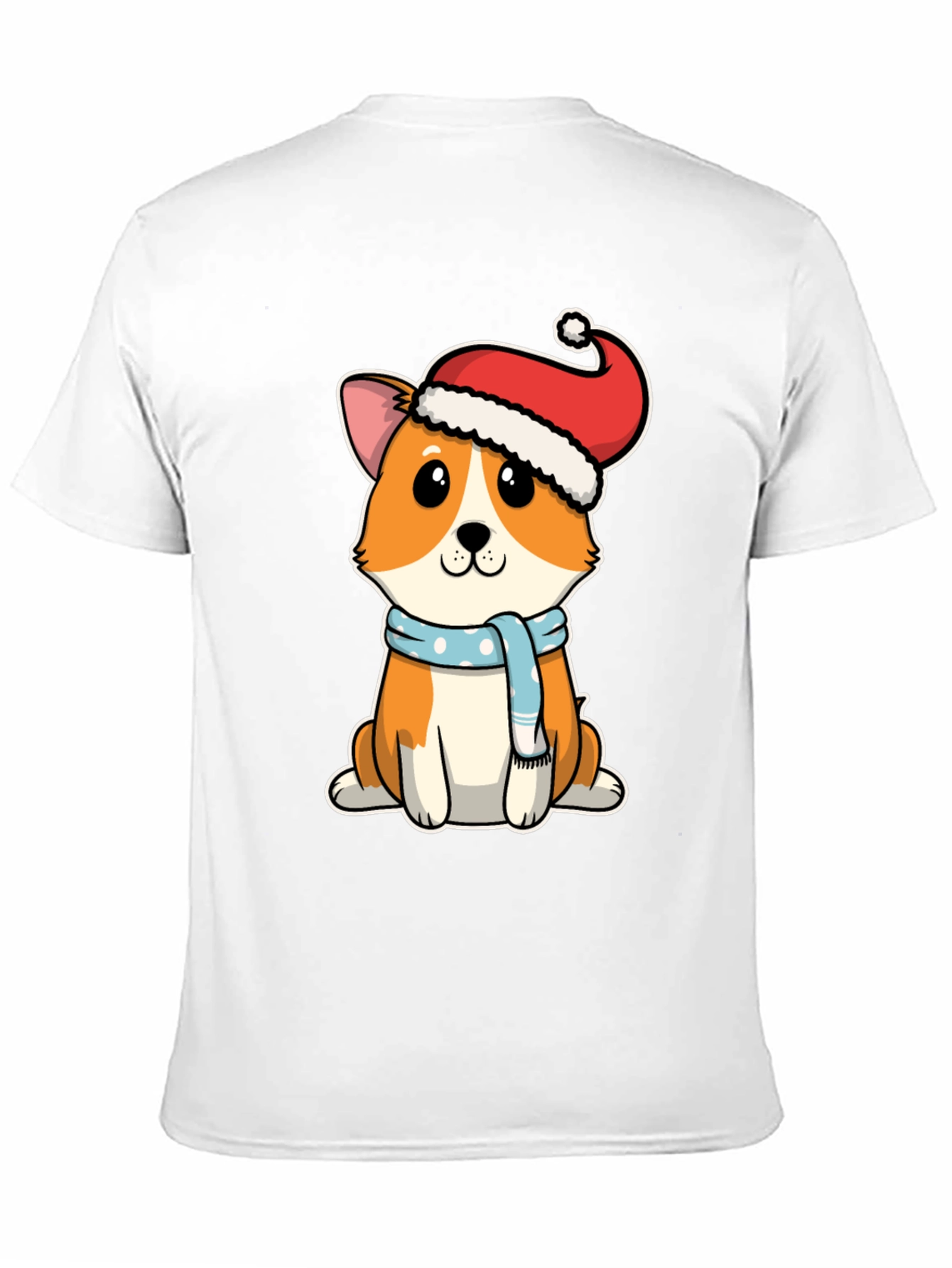 Corgi Christmas T-Shirt Cute Dog Holiday Tee