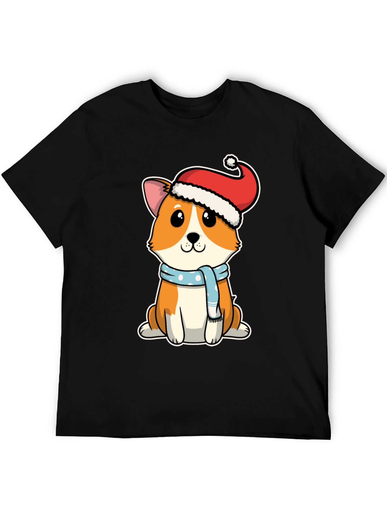 Corgi Christmas T-Shirt Cute Dog Holiday Tee