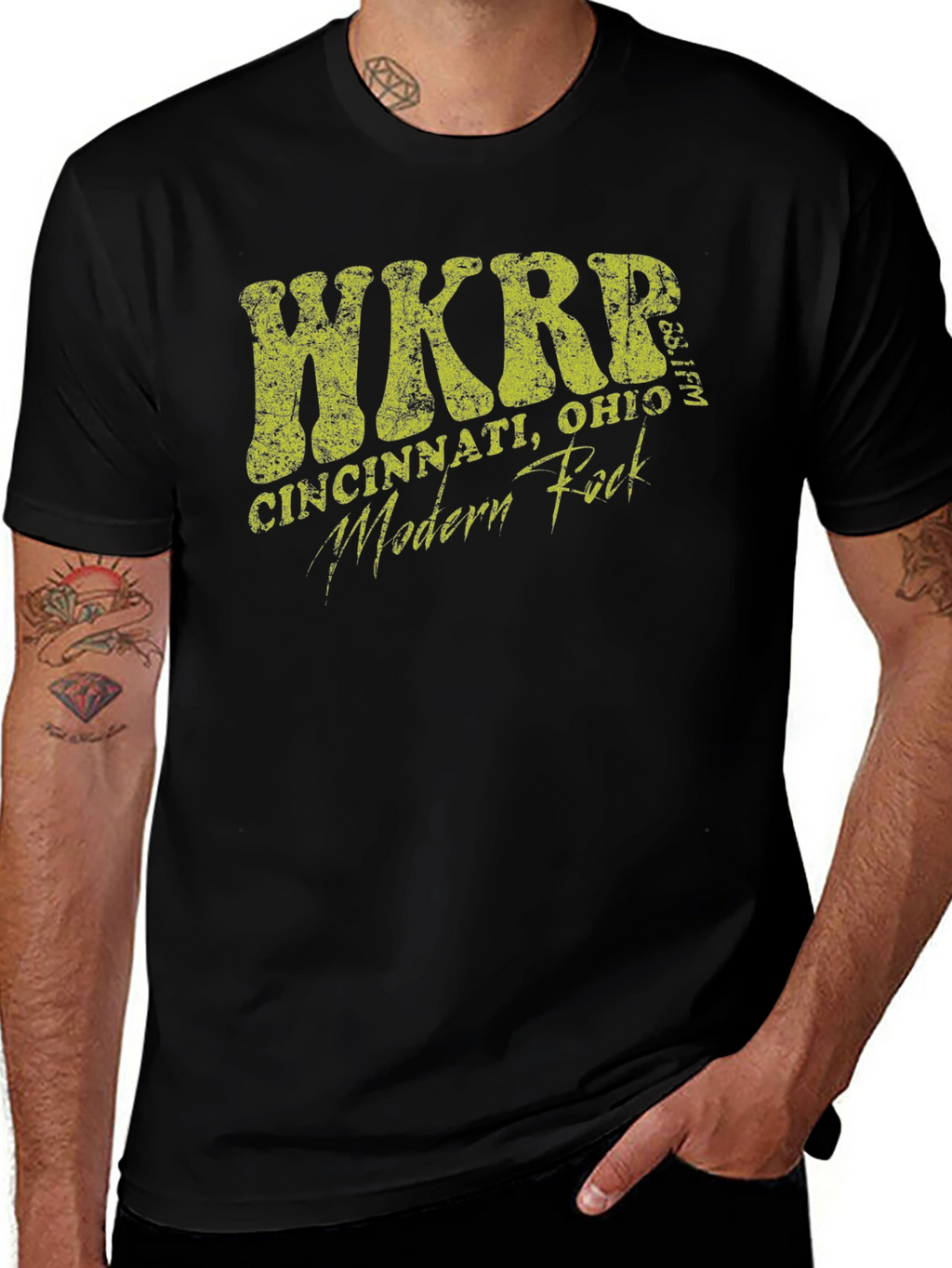 WKRP Cincinnati Modern Rock T-Shirt