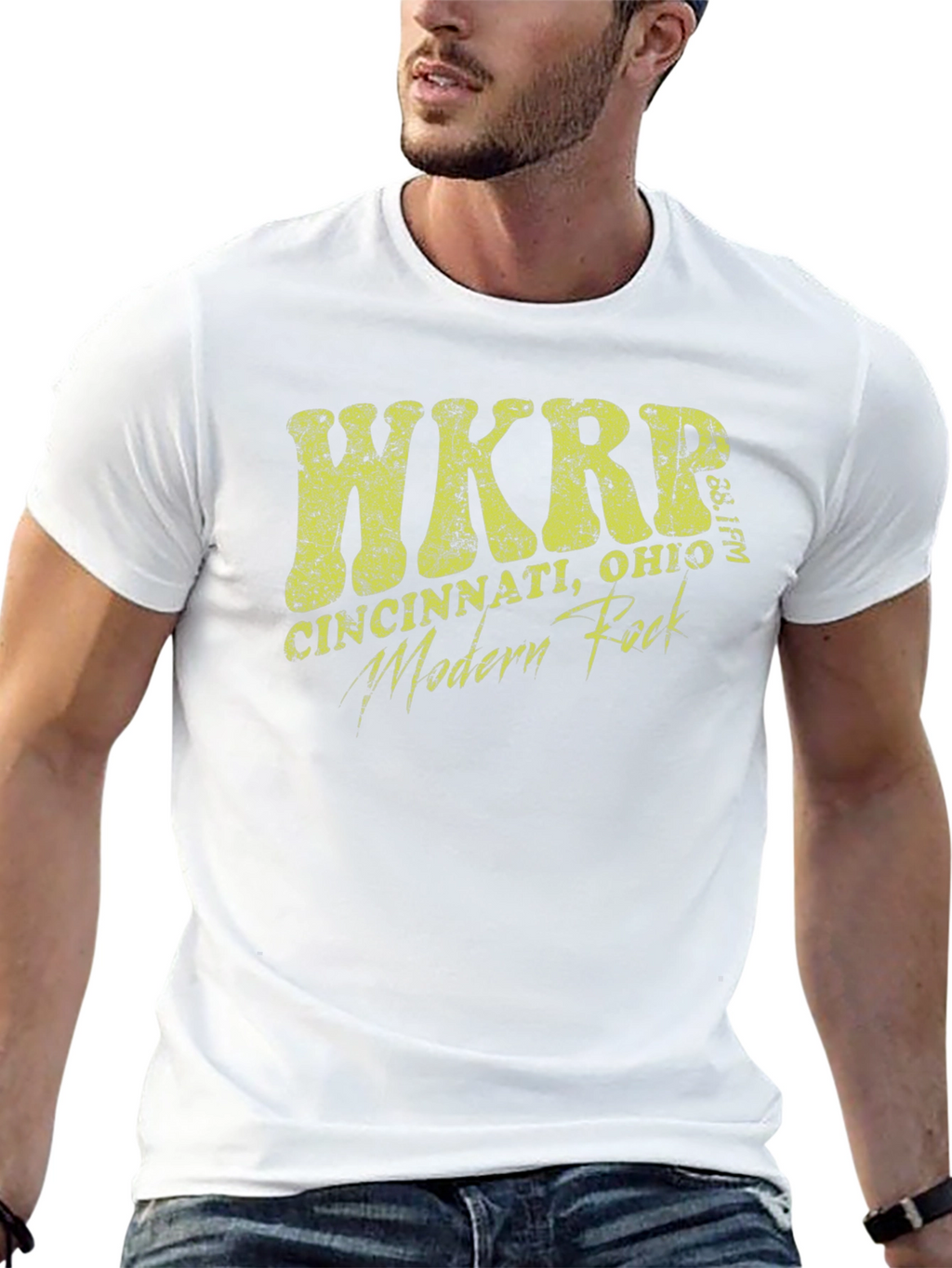 WKRP Cincinnati Modern Rock T-Shirt
