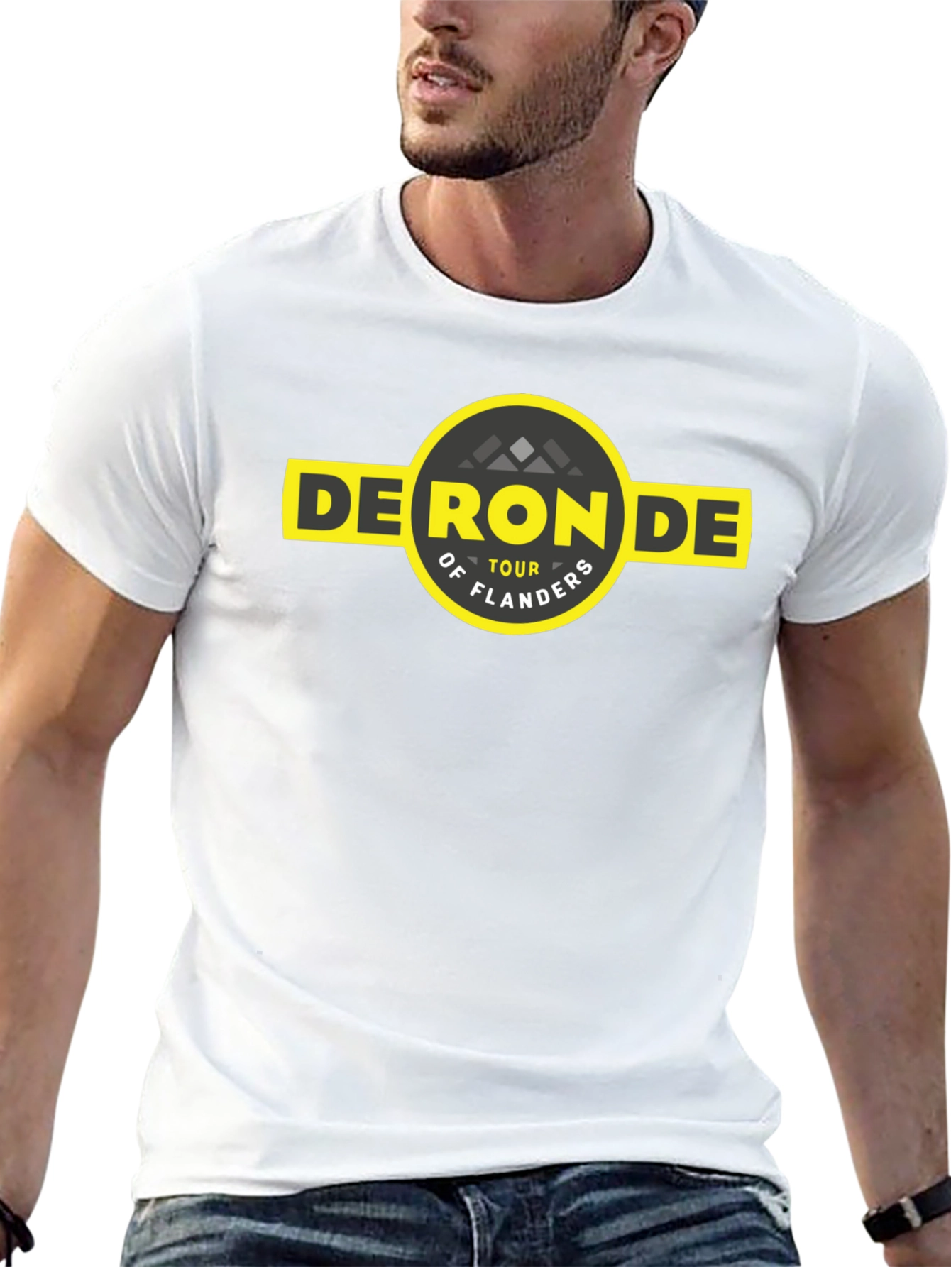 De Ronde Tour of Flanders Graphic T-Shirt - Black