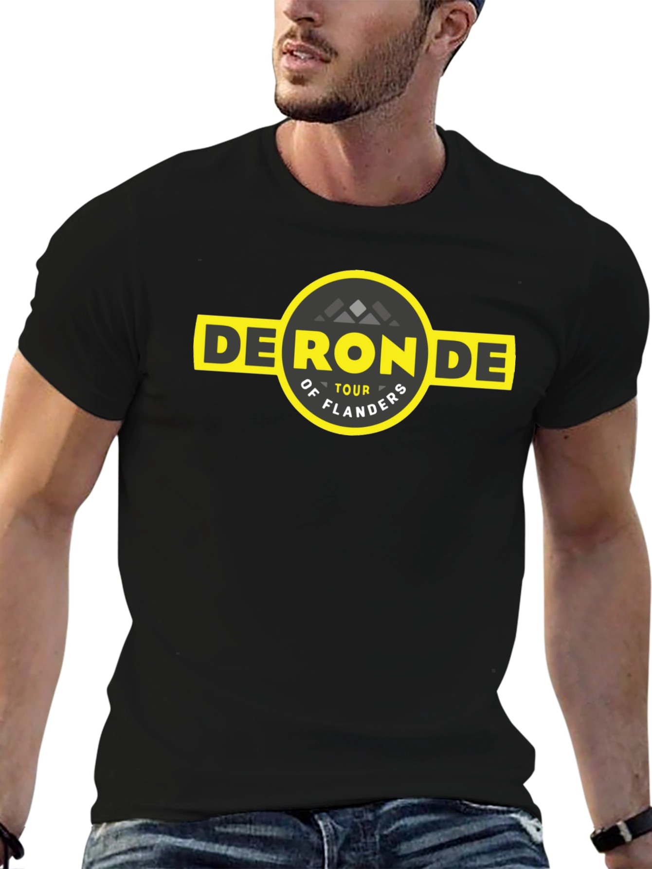 De Ronde Tour of Flanders Graphic T-Shirt - Black