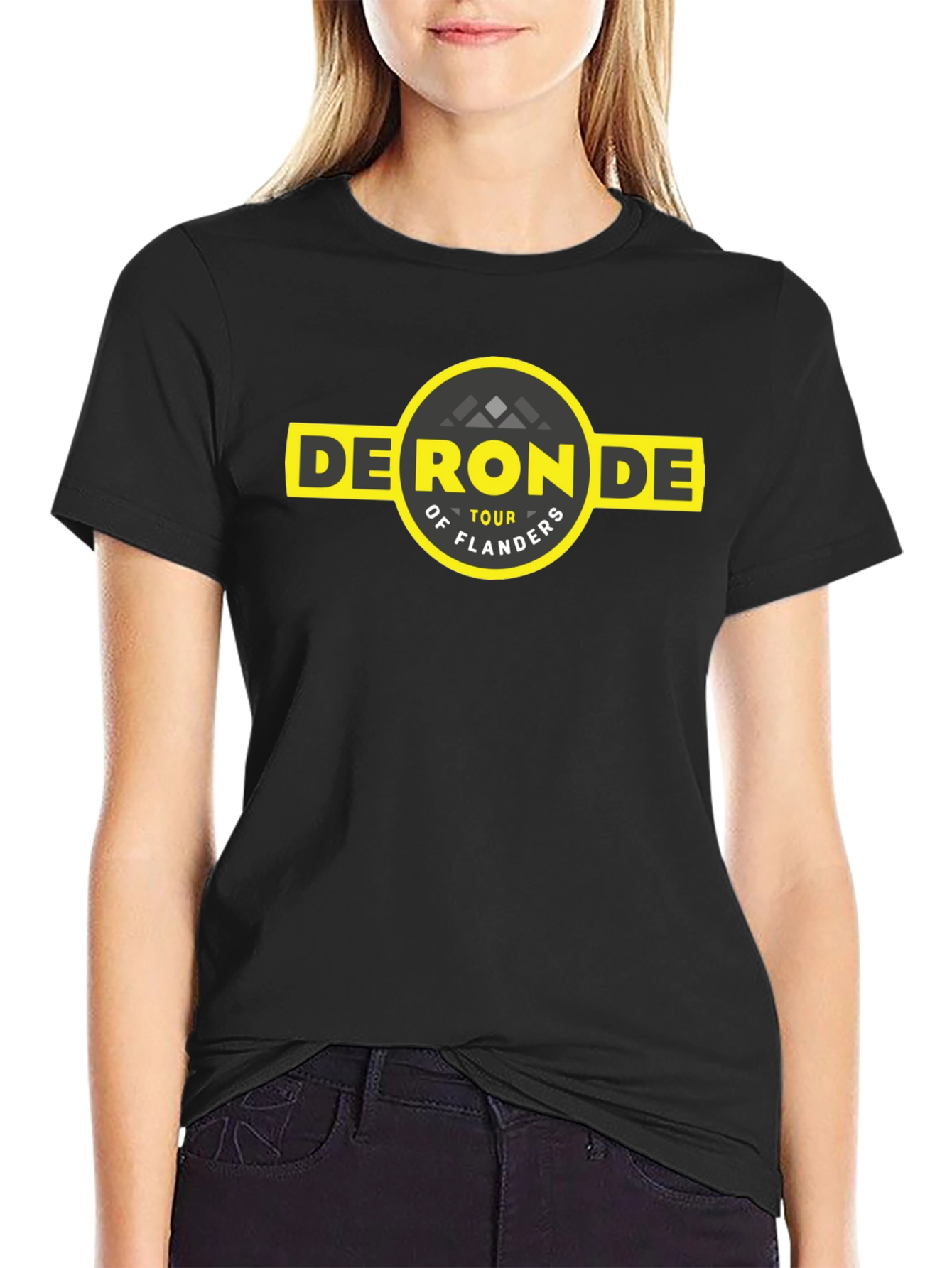 De Ronde Tour of Flanders Graphic T-Shirt - Black