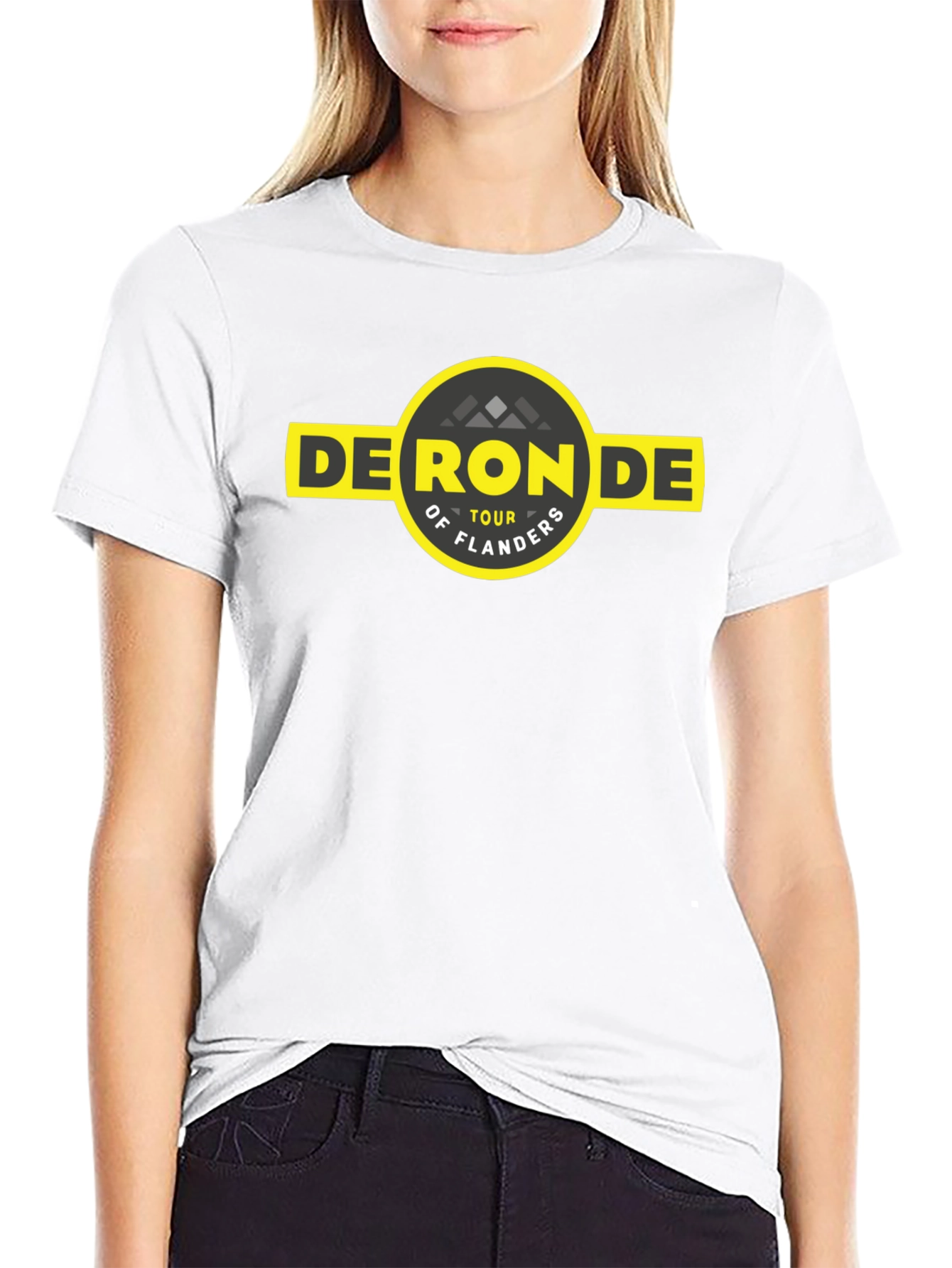 De Ronde Tour of Flanders Graphic T-Shirt - Black