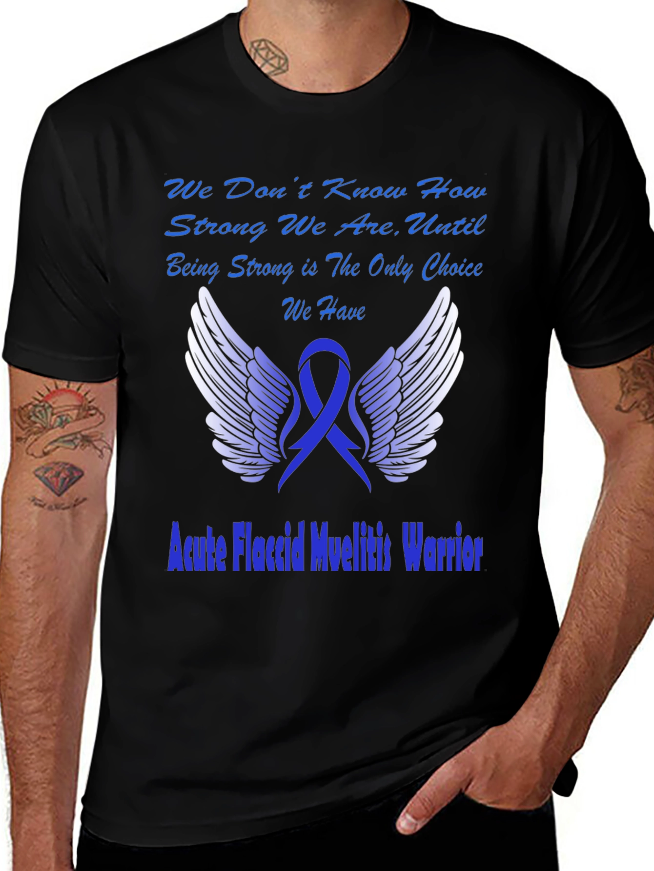 Acute Flaccid Myelitis Awareness Warrior T-Shirt