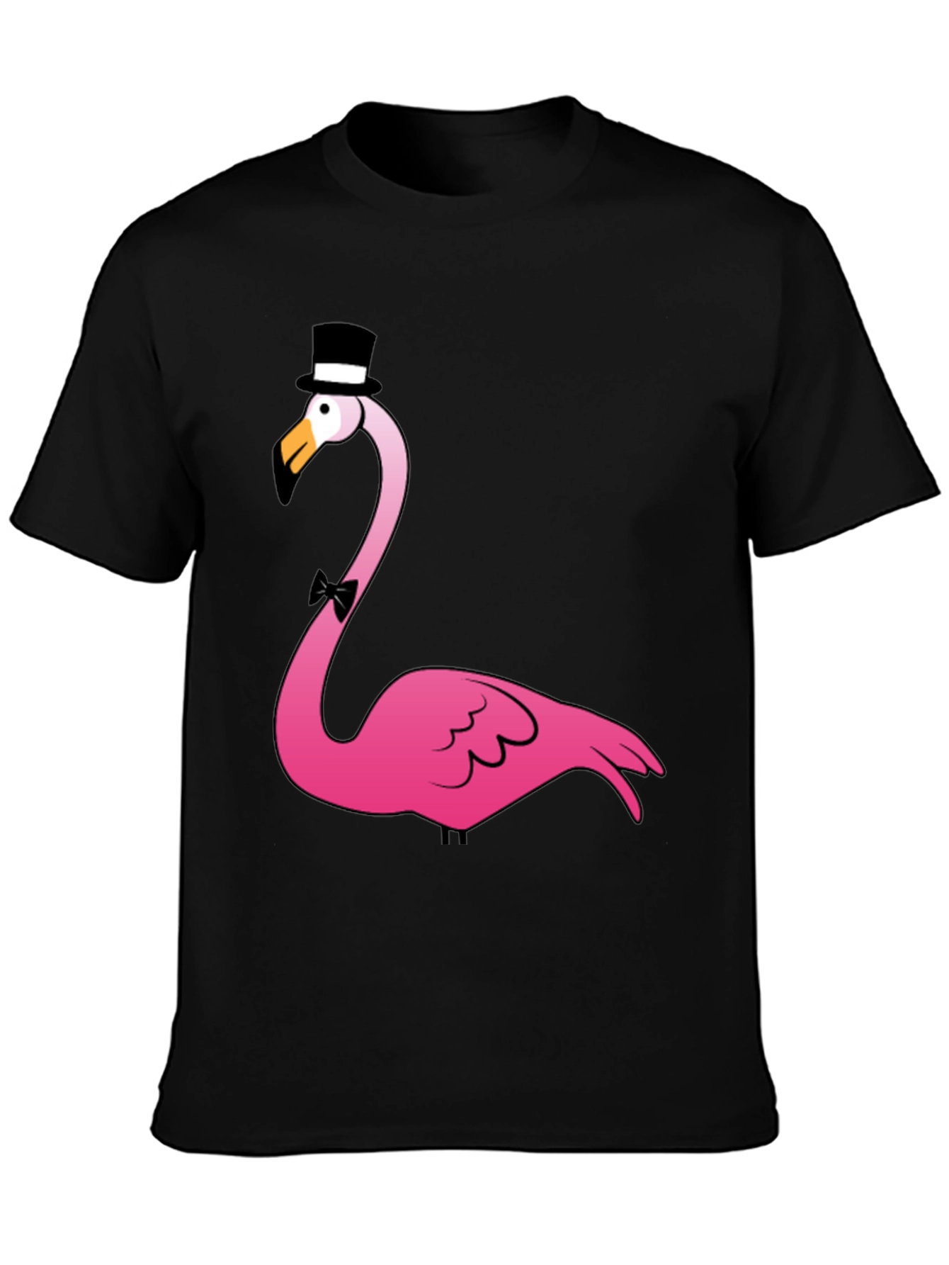 Dapper Flamingo T-Shirt - Funny Animal Graphic Tee