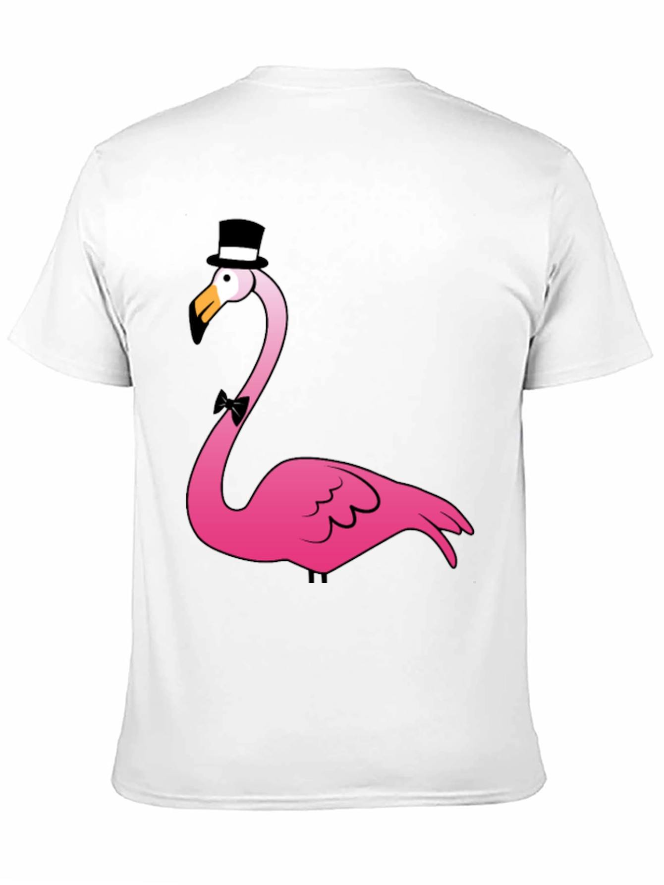 Dapper Flamingo T-Shirt - Funny Animal Graphic Tee