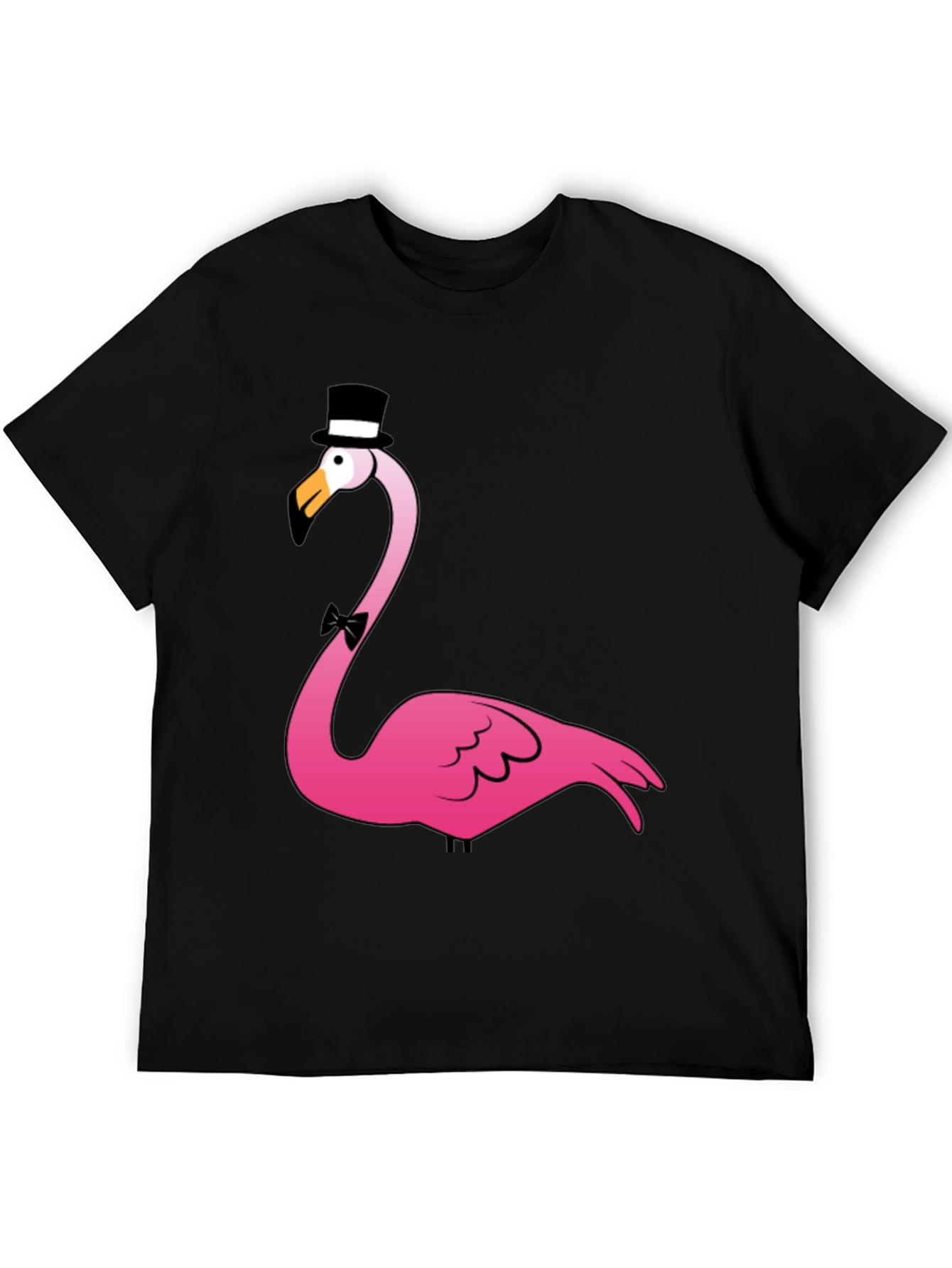 Dapper Flamingo T-Shirt - Funny Animal Graphic Tee