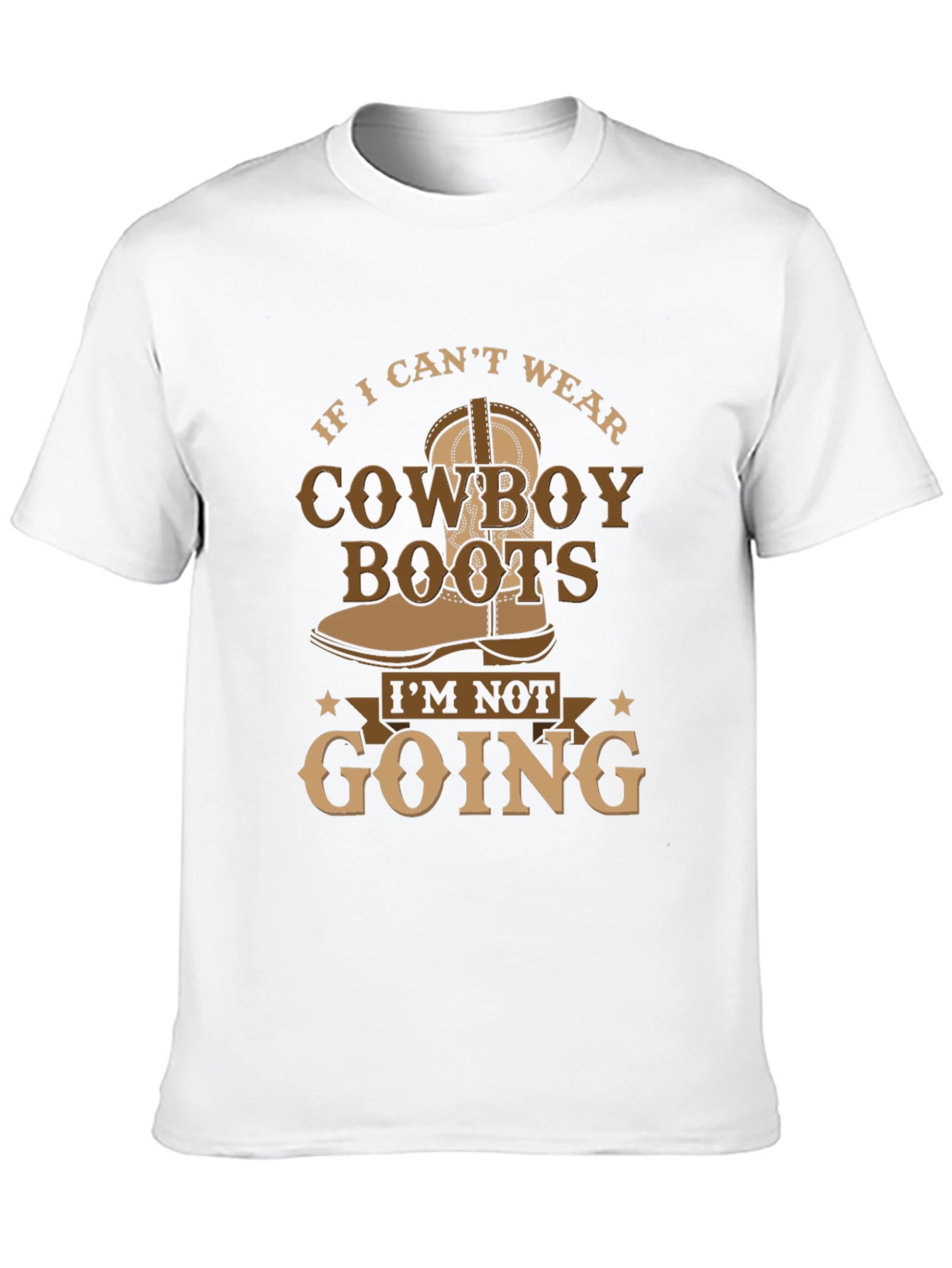 Cowboy Boots Graphic Tee - Western Style