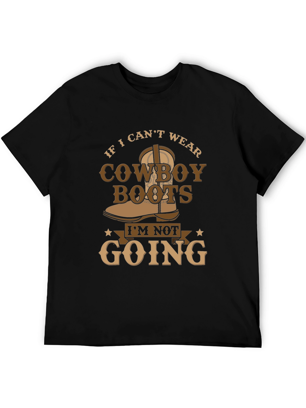 Cowboy Boots Graphic Tee - Western Style