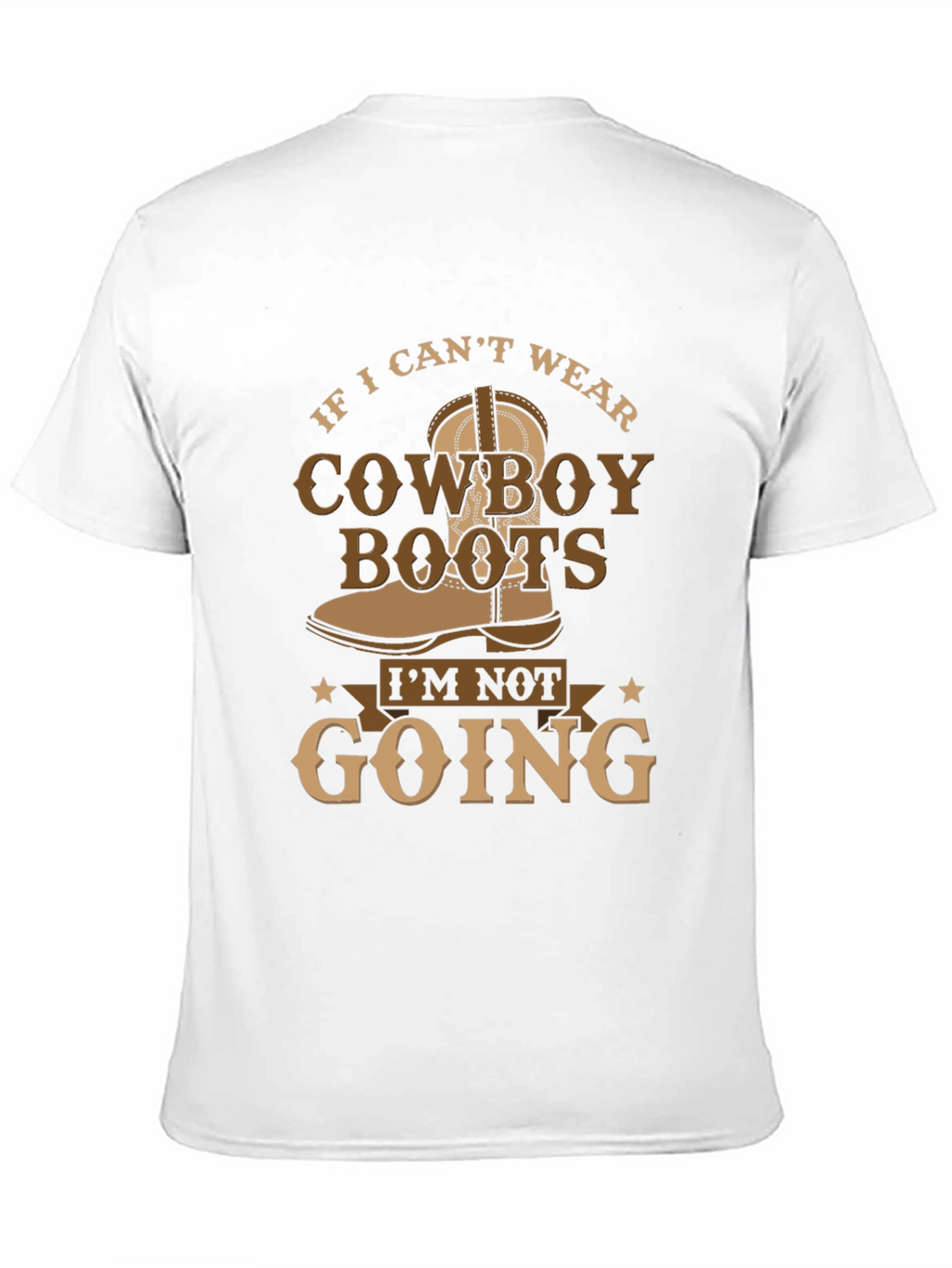 Cowboy Boots Graphic Tee - Western Style