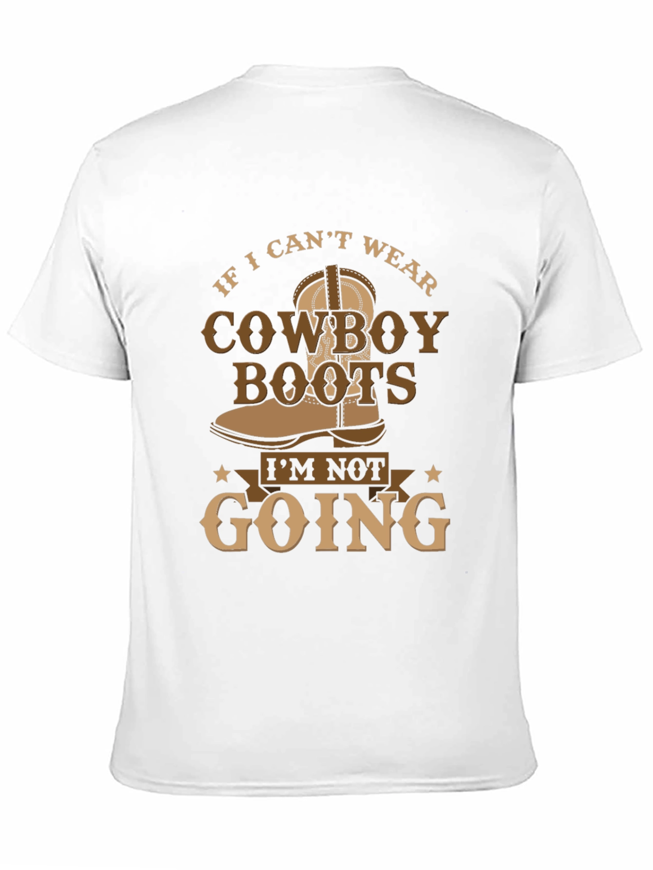 Cowboy Boots Graphic Tee - Western Style