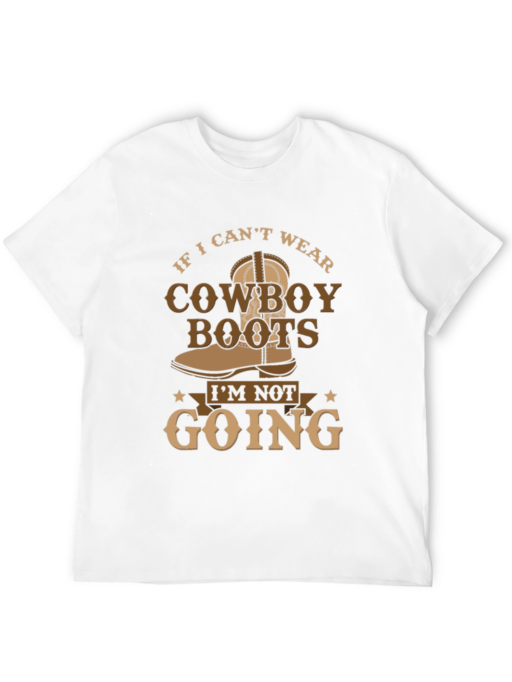 Cowboy Boots Graphic Tee - Western Style