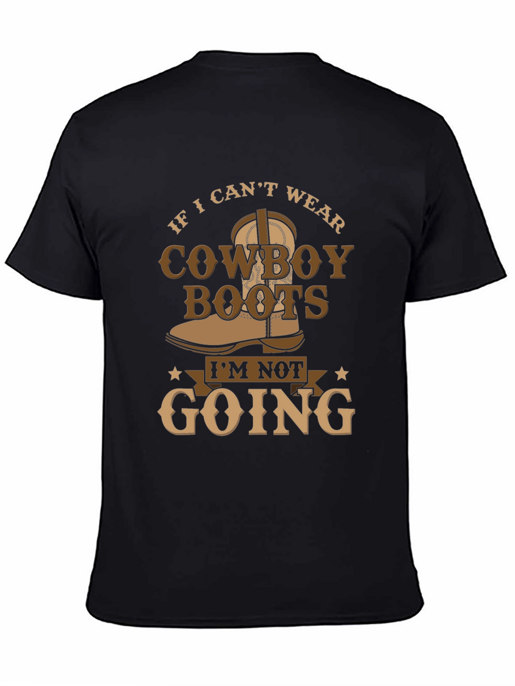 Cowboy Boots Graphic Tee - Western Style