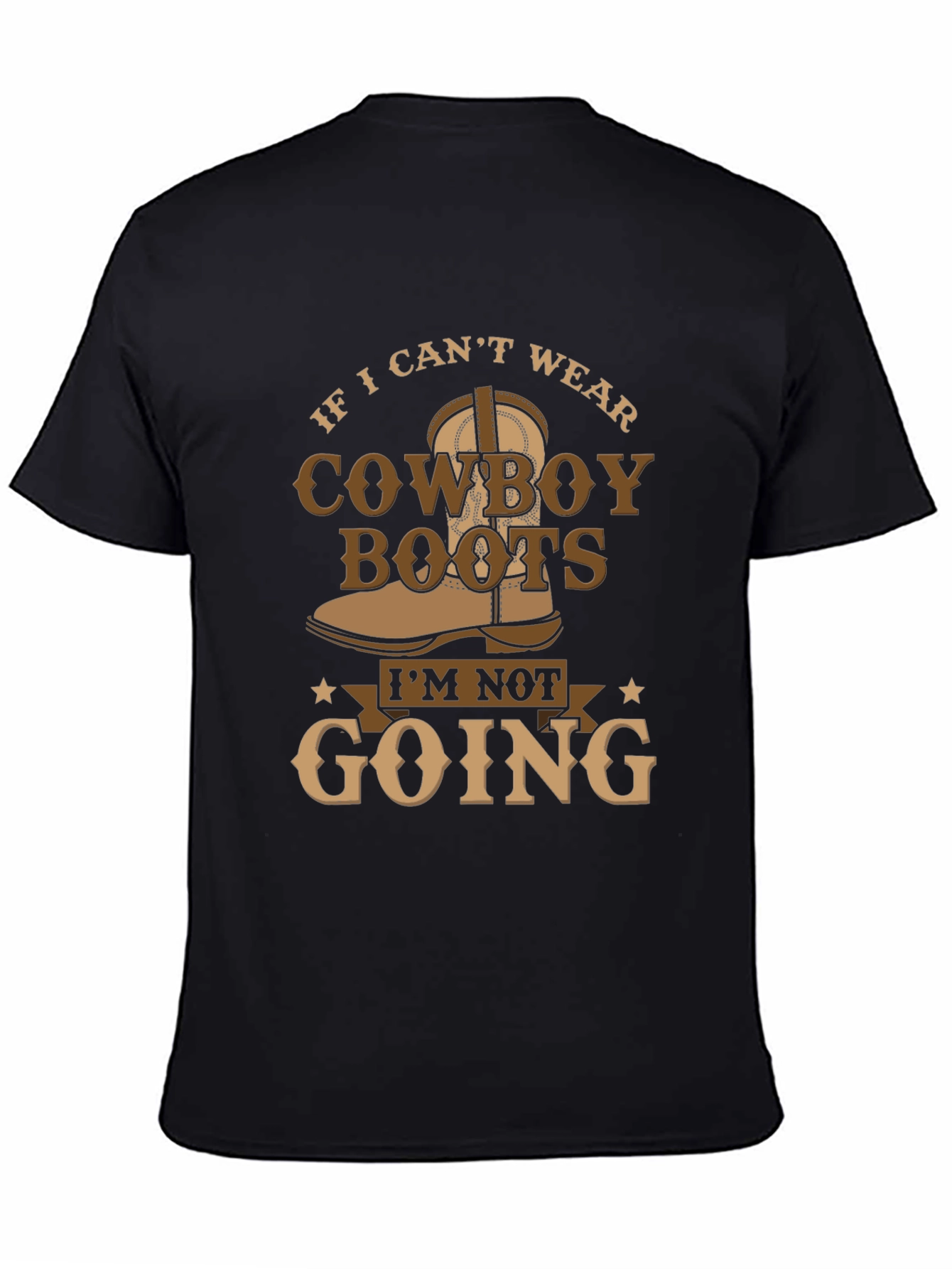 Cowboy Boots Graphic Tee - Western Style