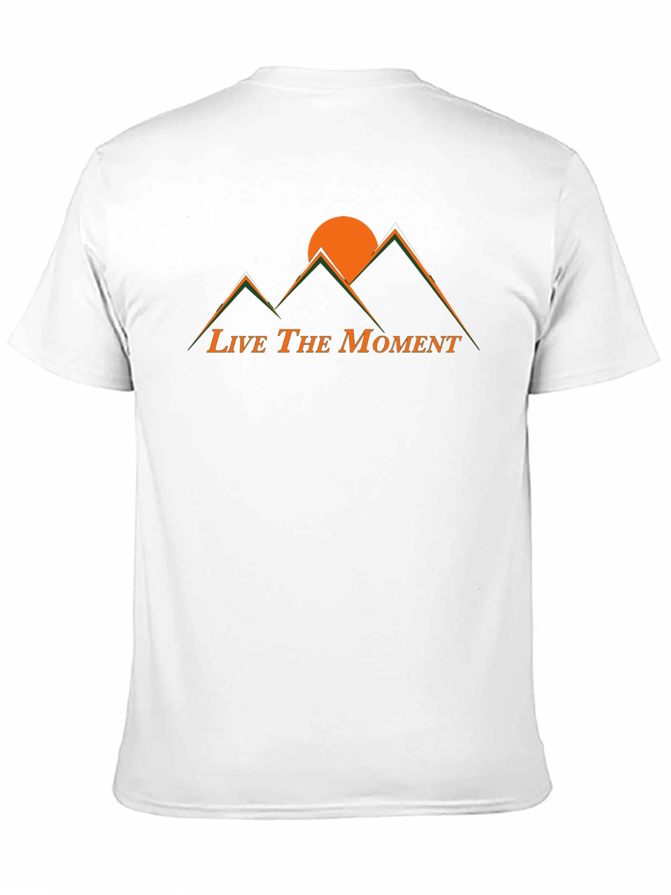 Live the Moment Mountain Graphic Tee - Black