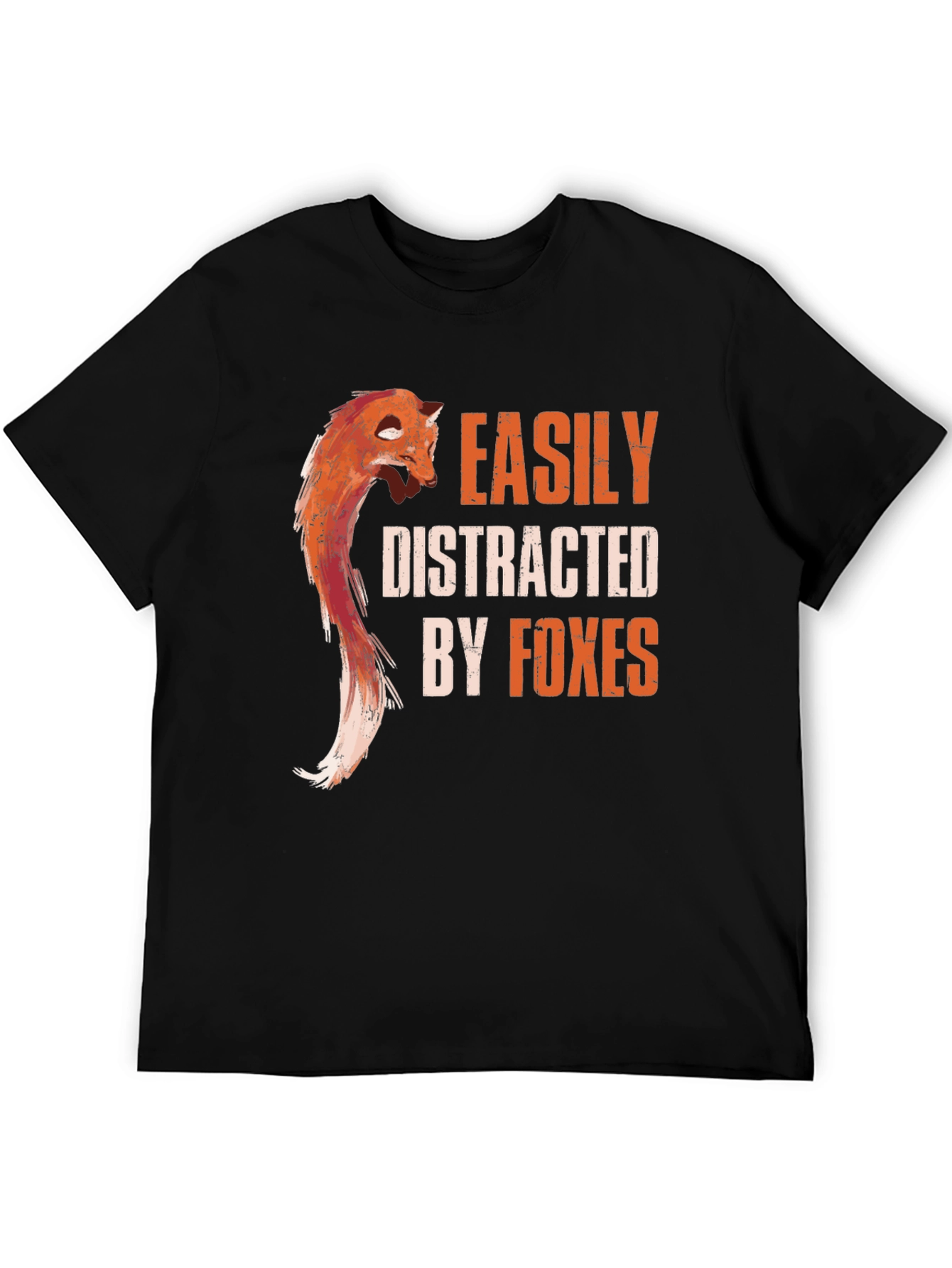 Easily Distracted By Foxes Graphic Tee