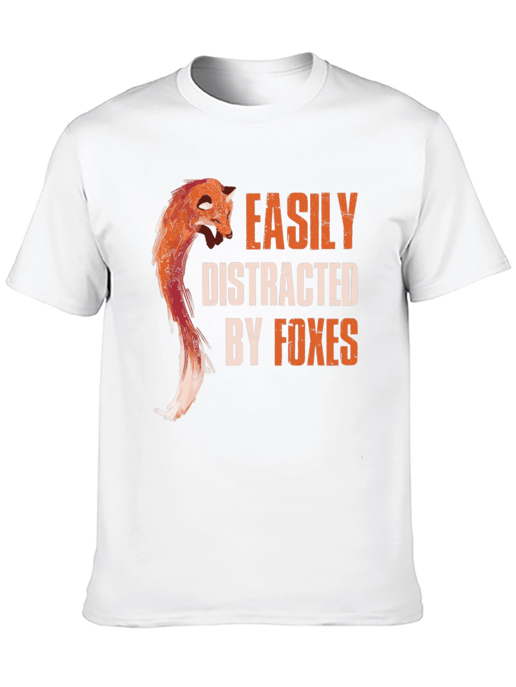 Easily Distracted By Foxes Graphic Tee