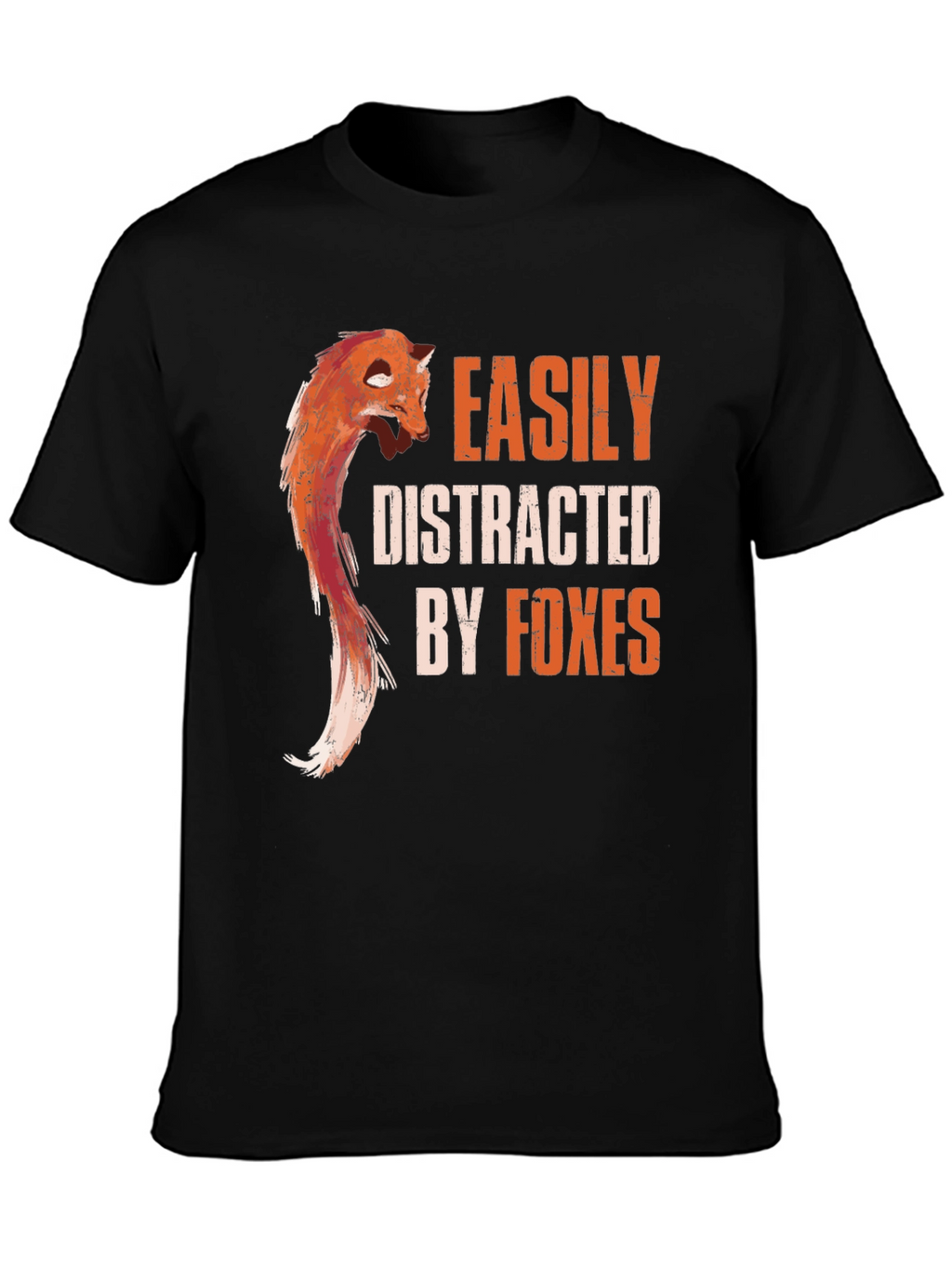 Easily Distracted By Foxes Graphic Tee