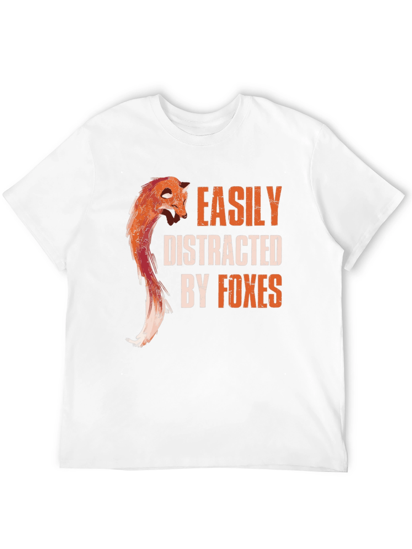 Easily Distracted By Foxes Graphic Tee