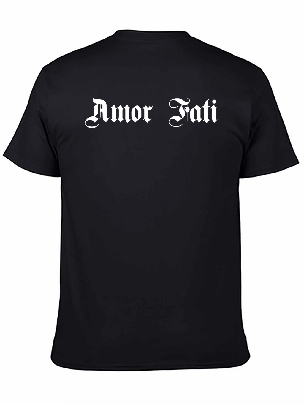 Amor Fati Graphic T-Shirt - Black