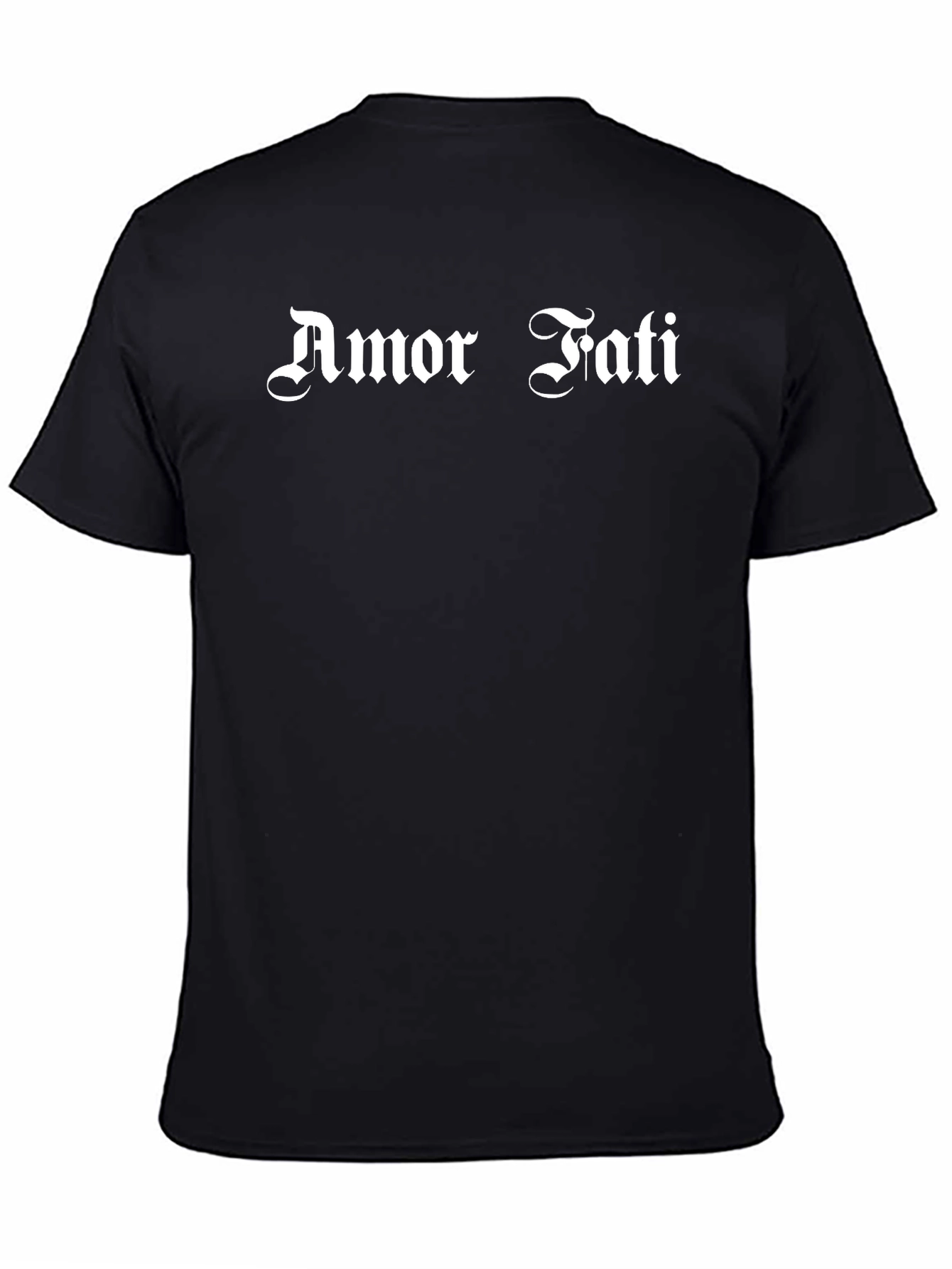 Amor Fati Graphic T-Shirt - Black