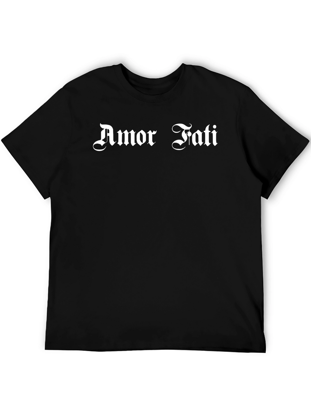 Amor Fati Graphic T-Shirt - Black