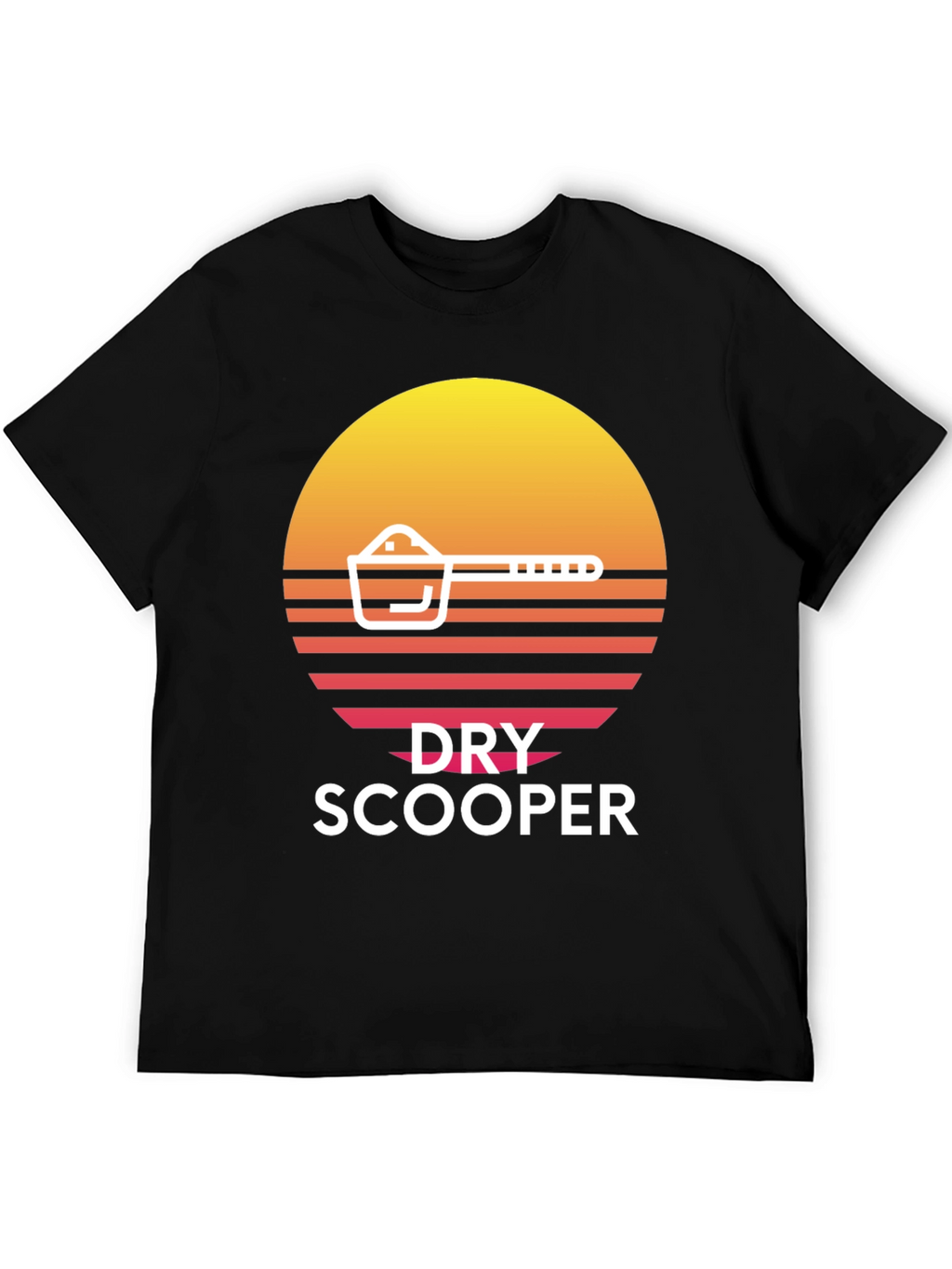 Dry Scooper Graphic T-Shirt - Black