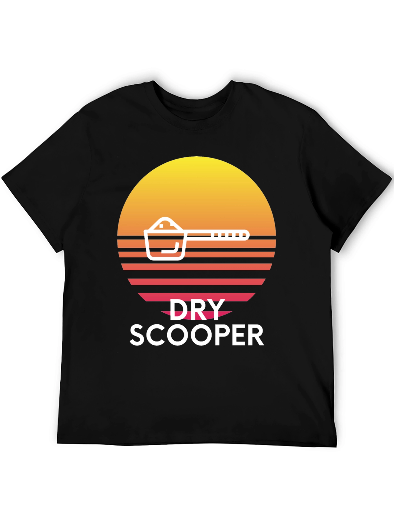 Dry Scooper Graphic T-Shirt - Black