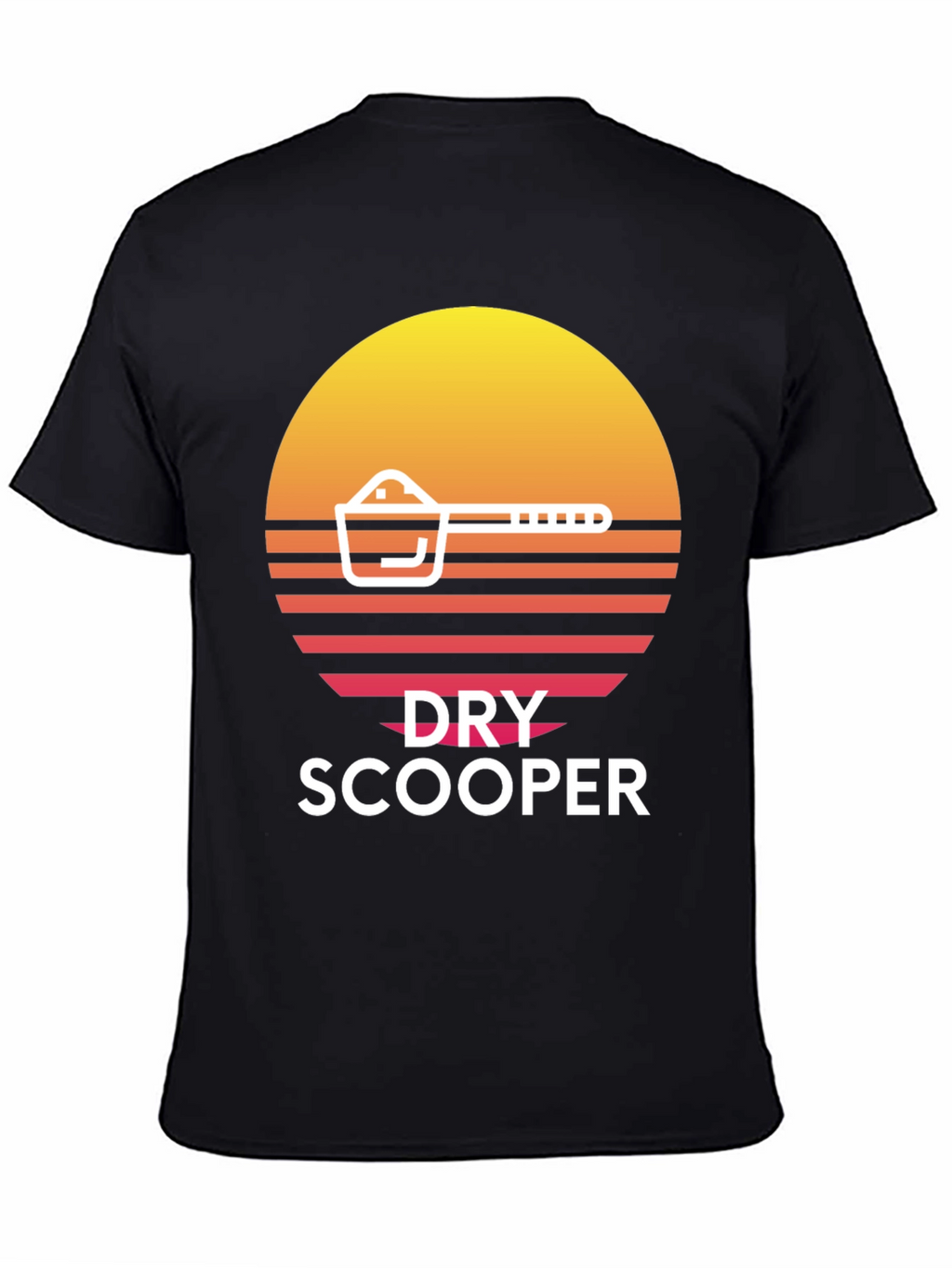Dry Scooper Graphic T-Shirt - Black