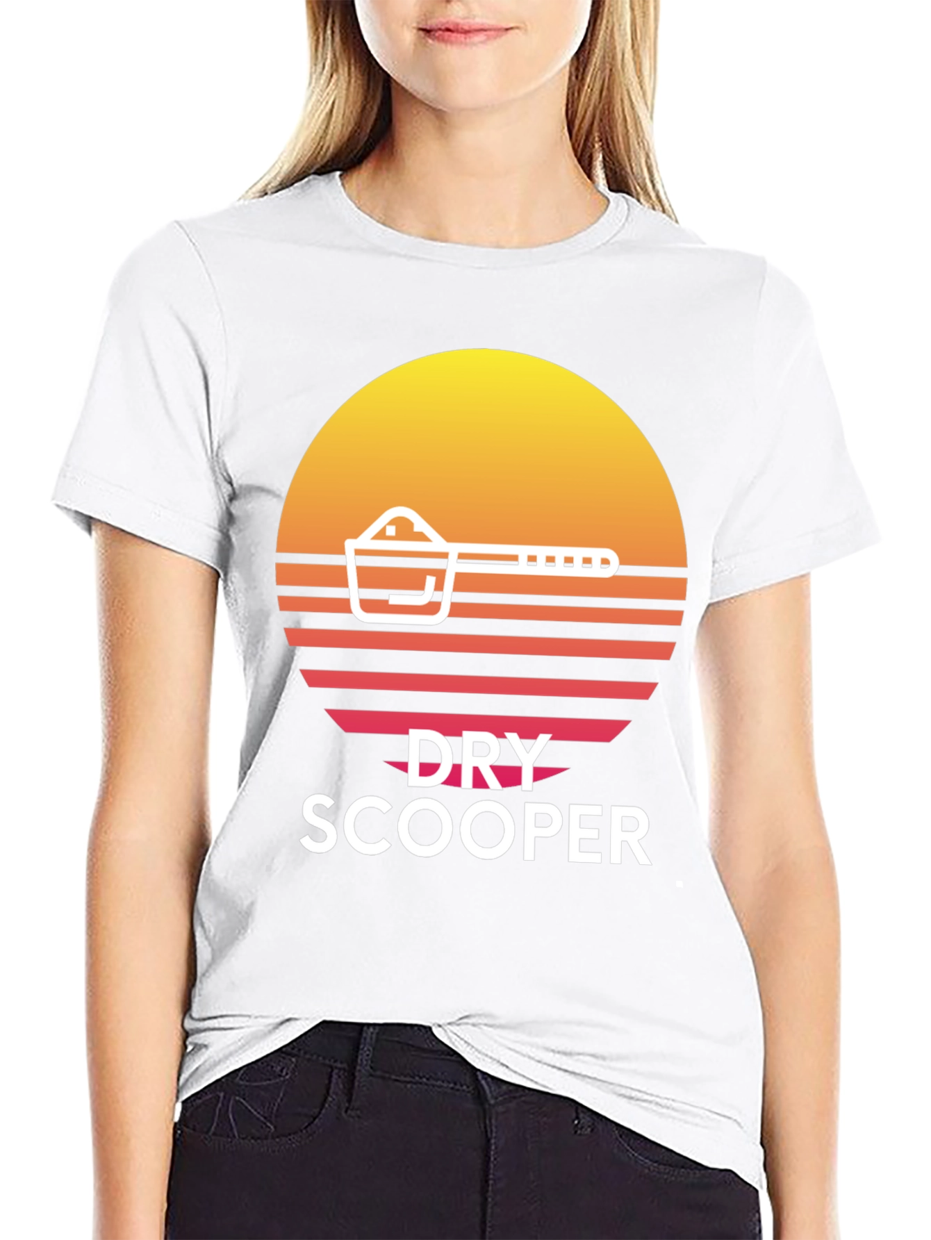 Dry Scooper Graphic T-Shirt - Black