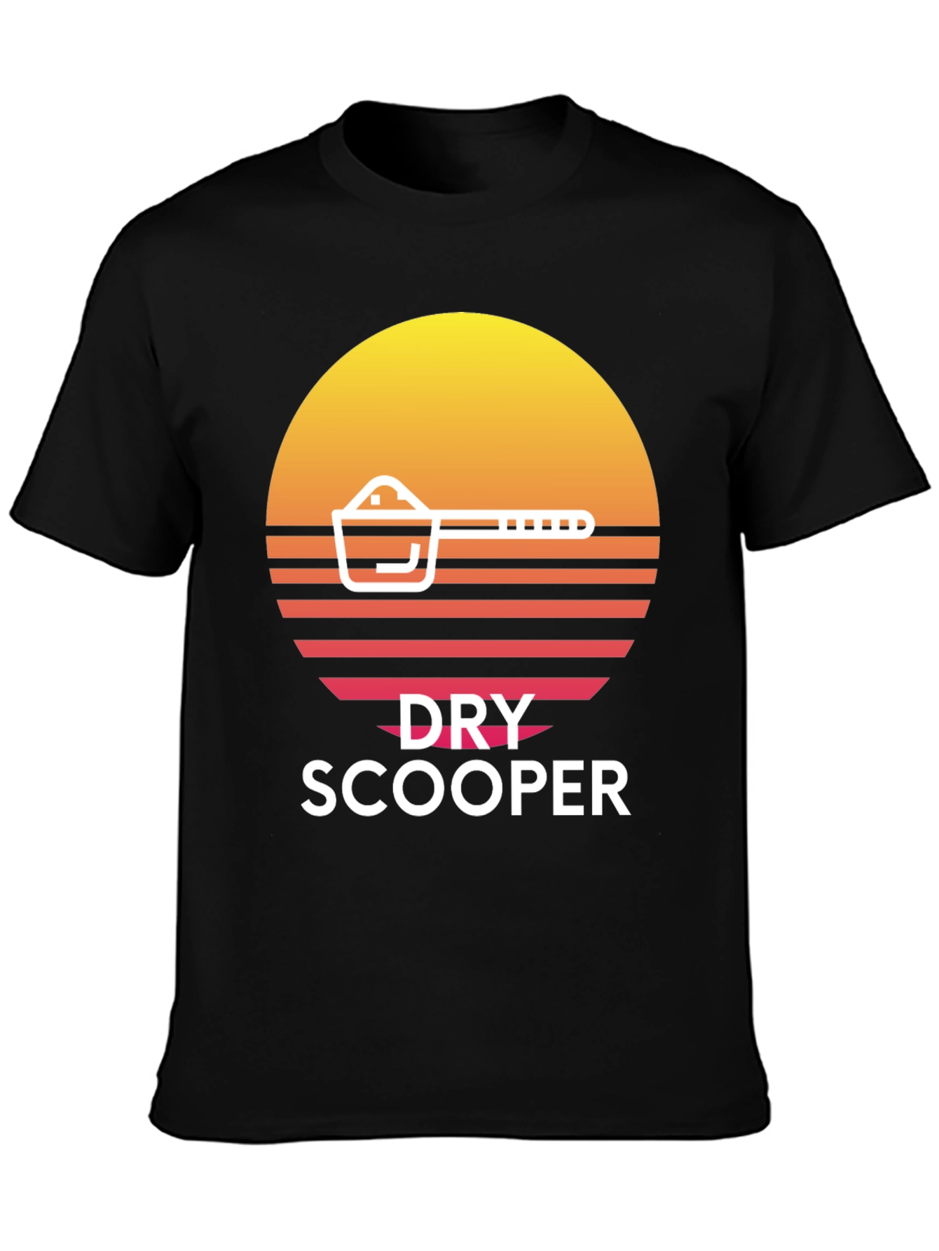 Dry Scooper Graphic T-Shirt - Black