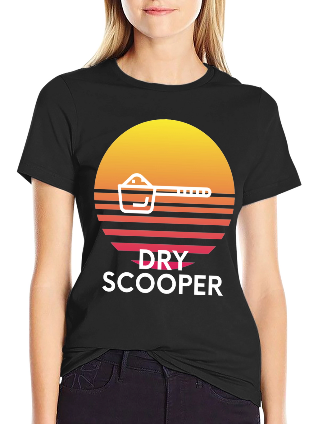 Dry Scooper Graphic T-Shirt - Black